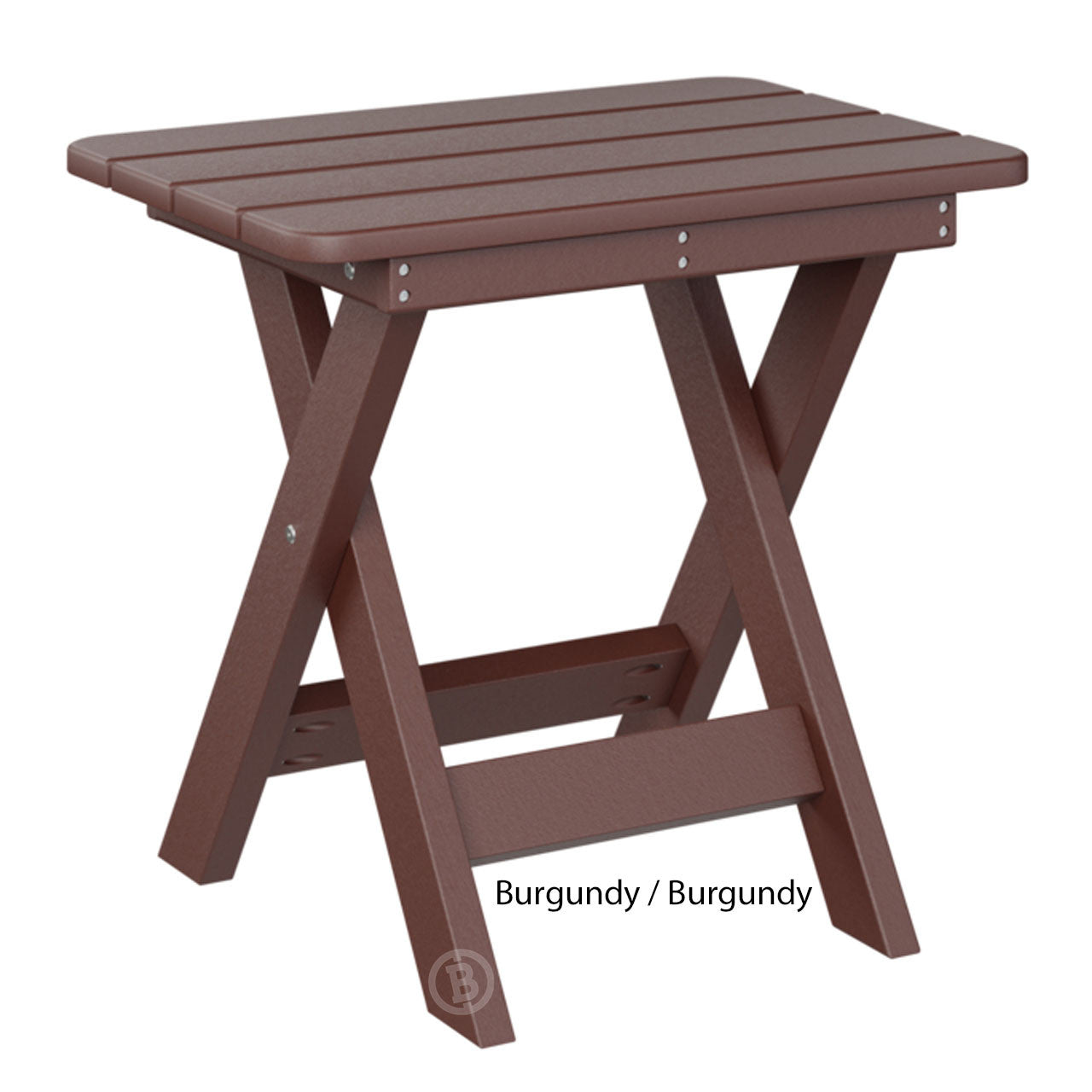 Berlin Gardens Folding End Table