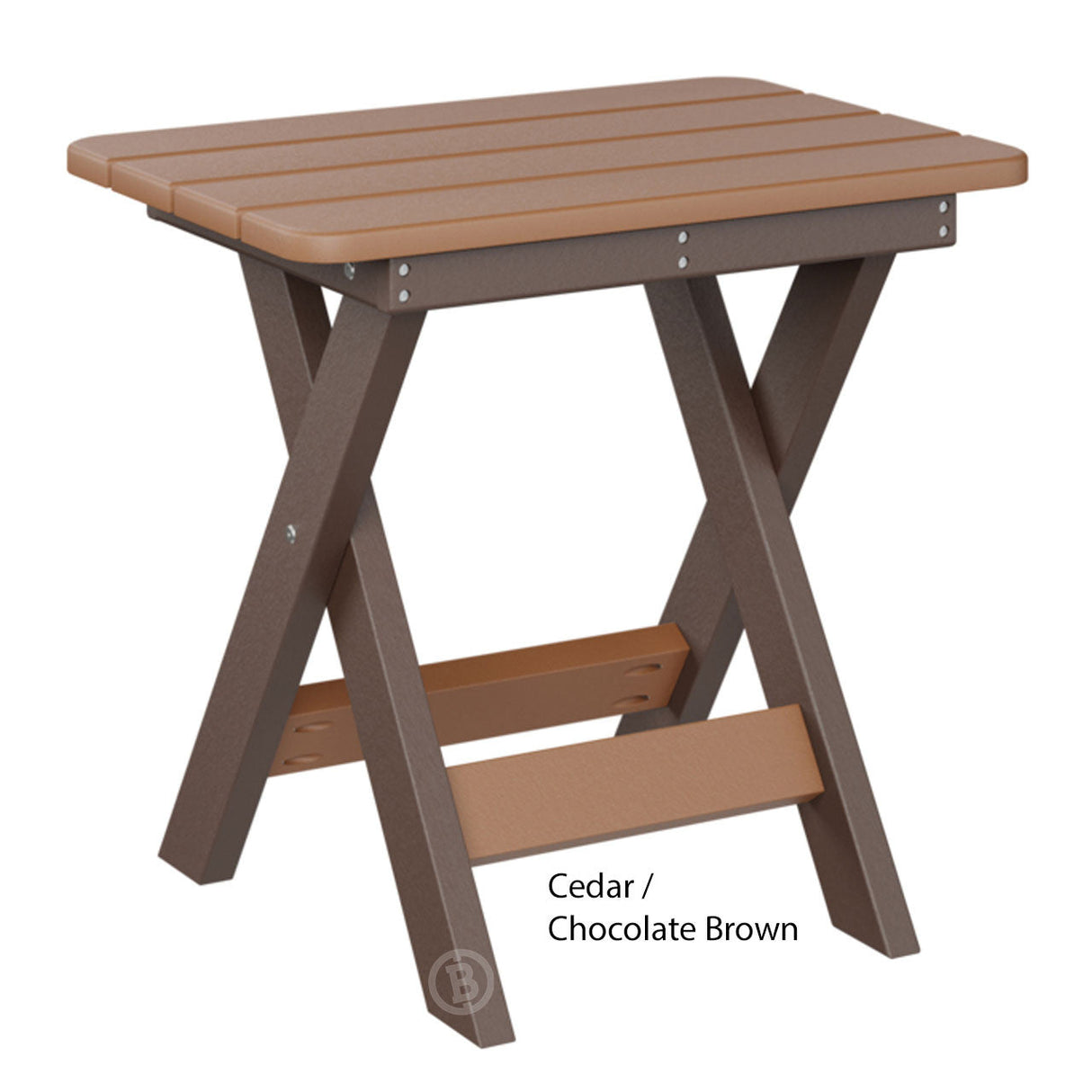 Berlin Gardens Folding End Table