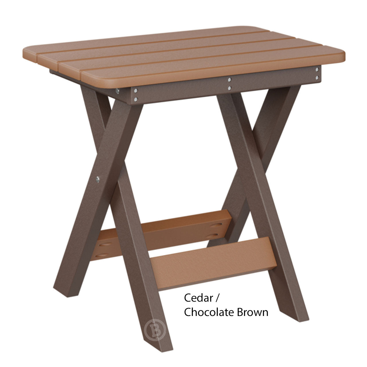 Berlin Gardens Folding End Table