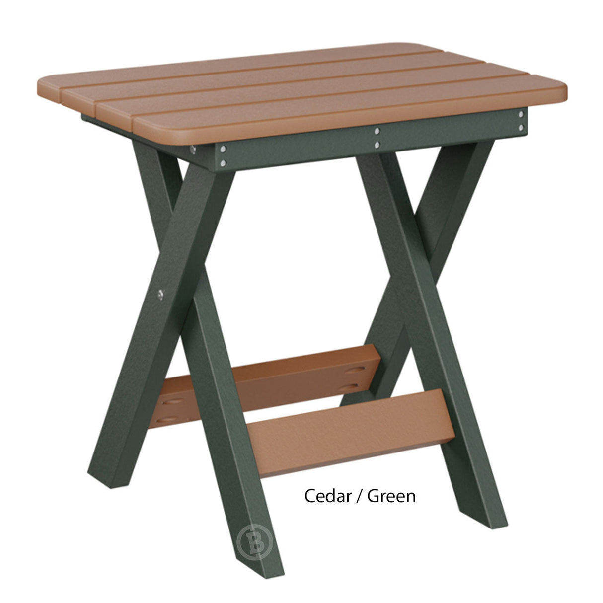 Berlin Gardens Folding End Table
