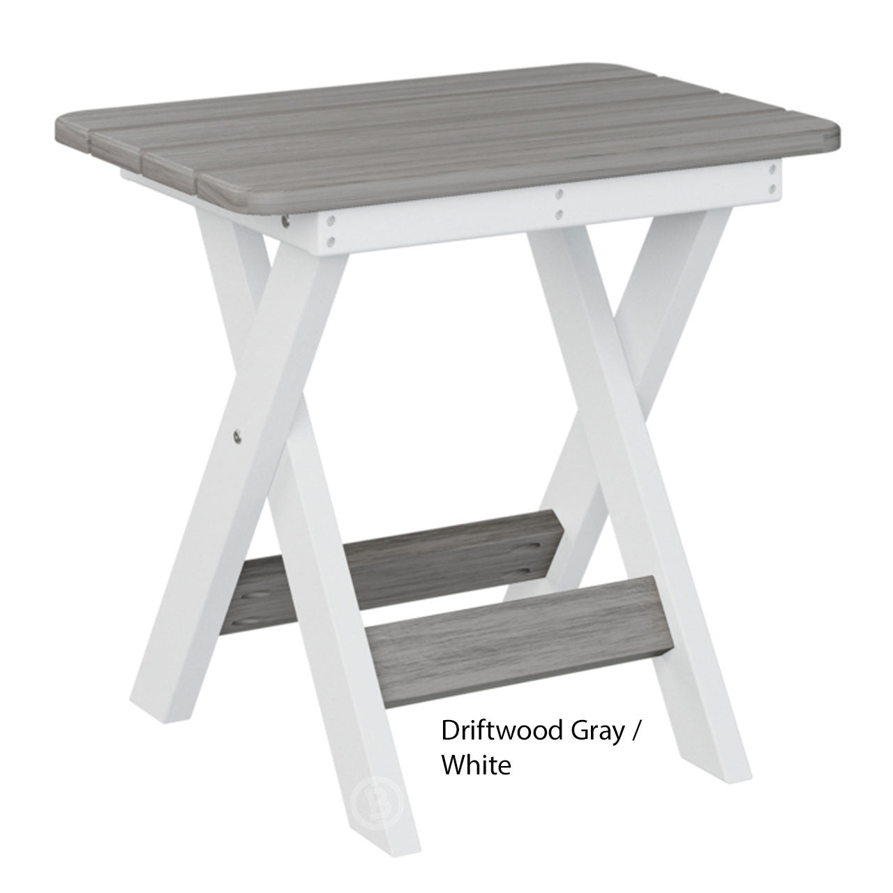 Berlin Gardens Folding End Table
