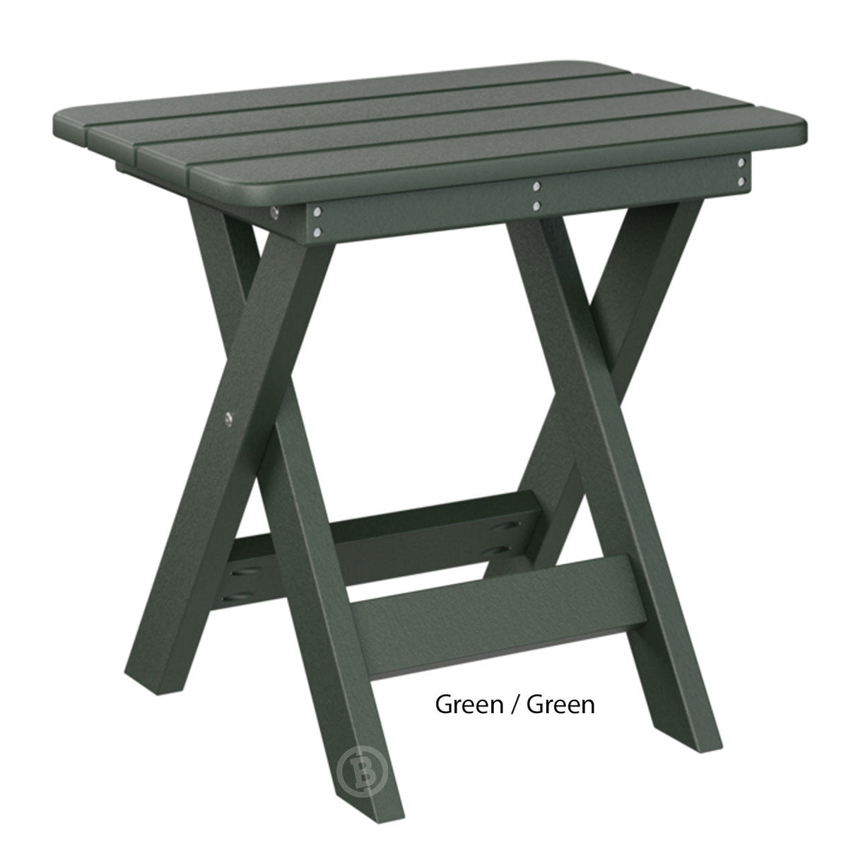 Berlin Gardens Folding End Table