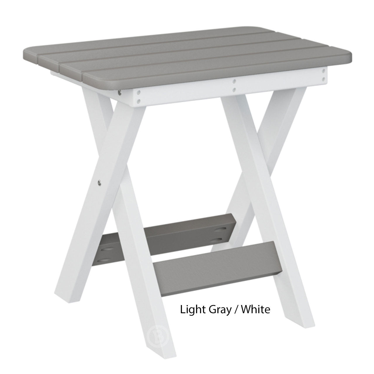 Berlin Gardens Folding End Table