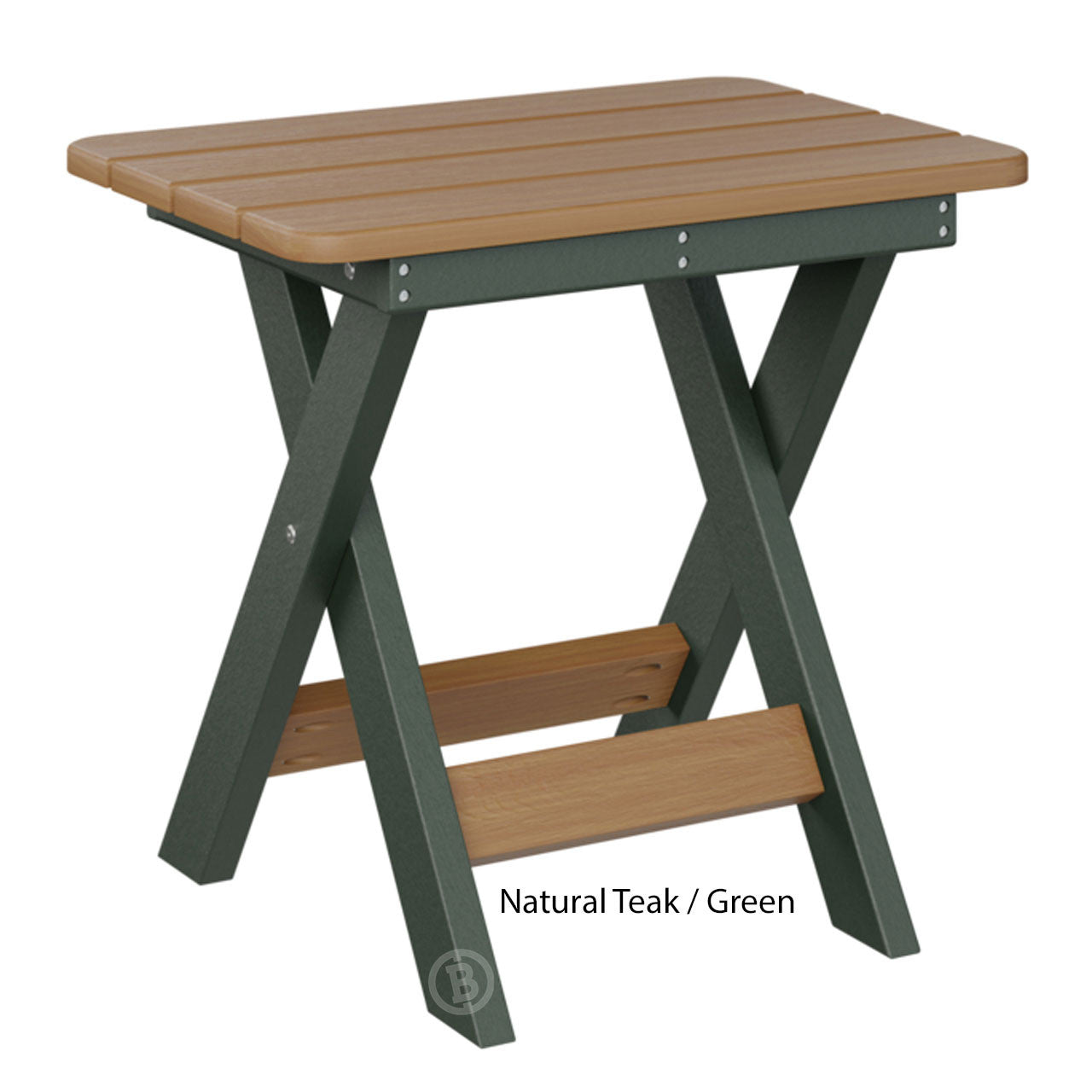 Berlin Gardens Folding End Table