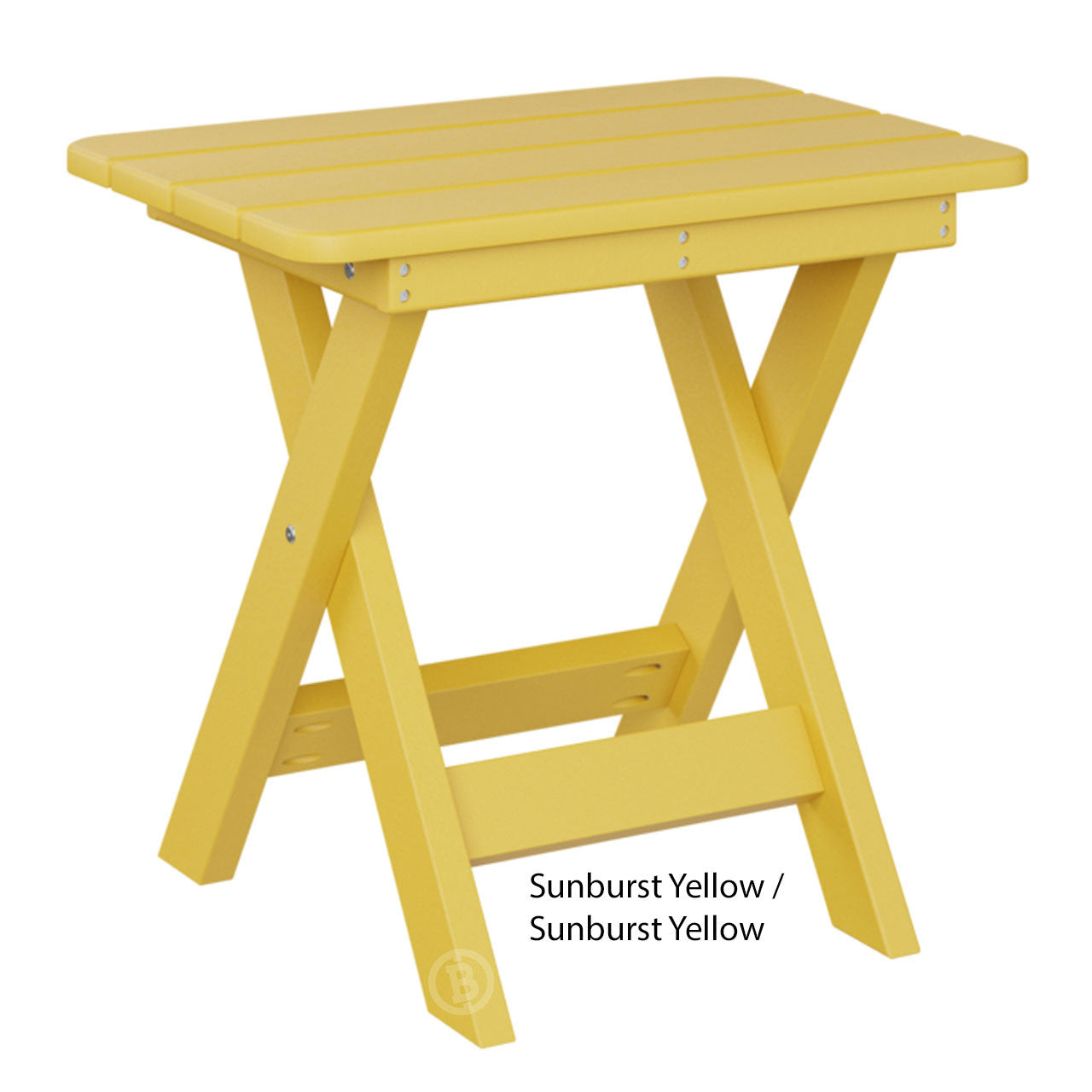 Berlin Gardens Folding End Table