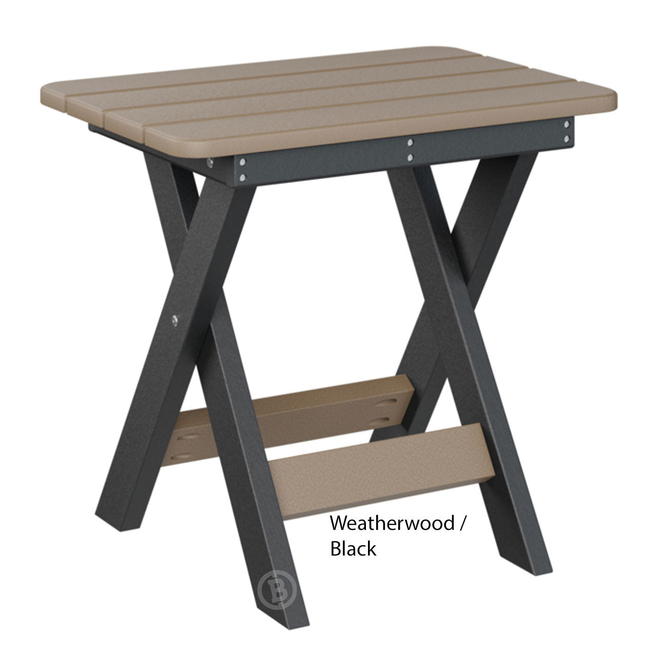 Berlin Gardens Folding End Table