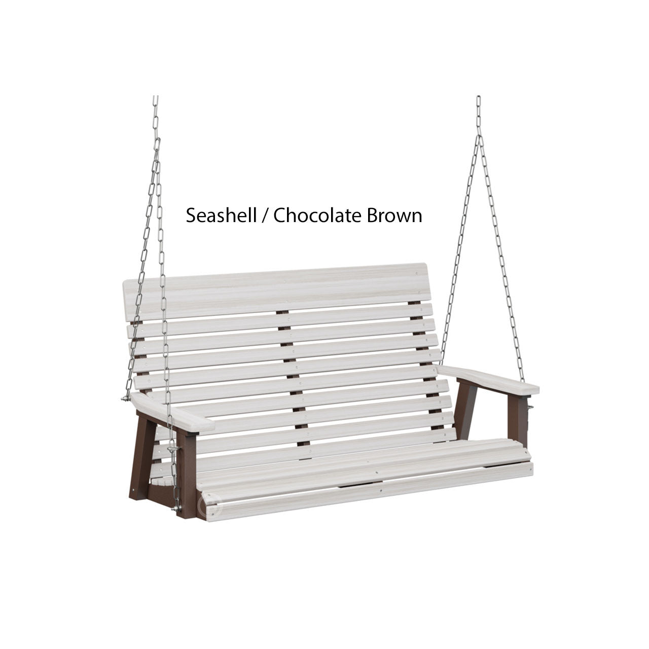 Berlin Gardens Casual-Back Double Swing (Zinc Chains)