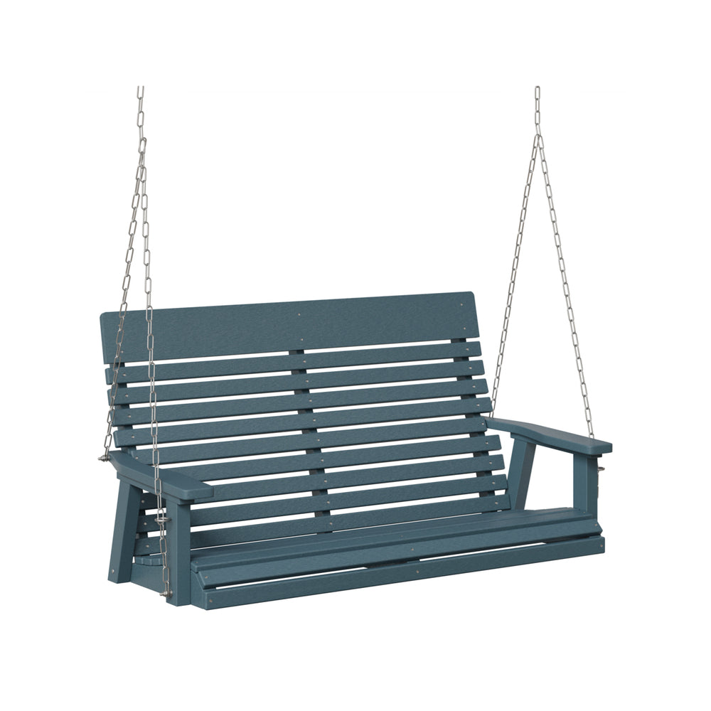 Berlin Gardens Casual-Back Double Swing (Zinc Chains)
