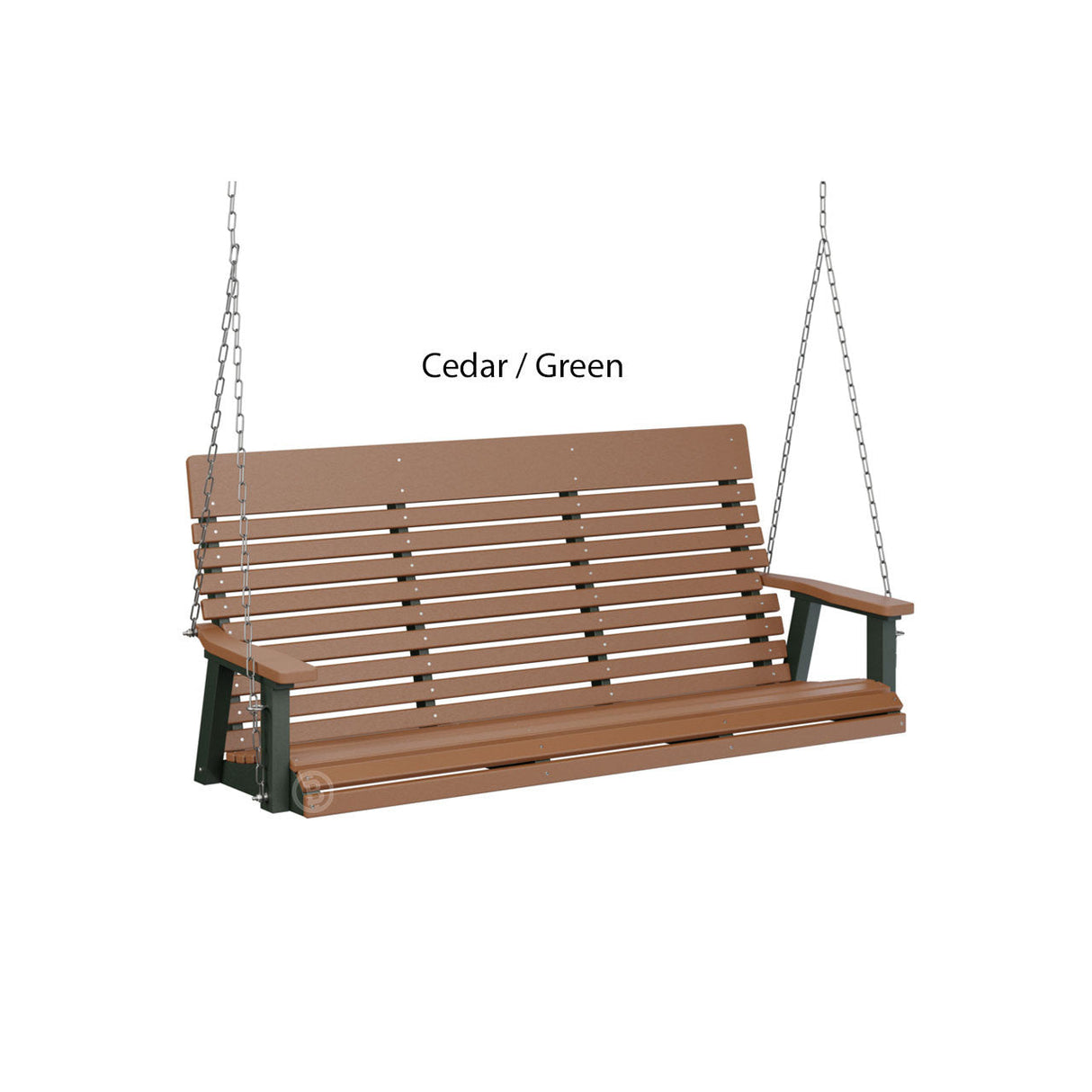 Berlin Gardens Casual-Back Three Seat Swing