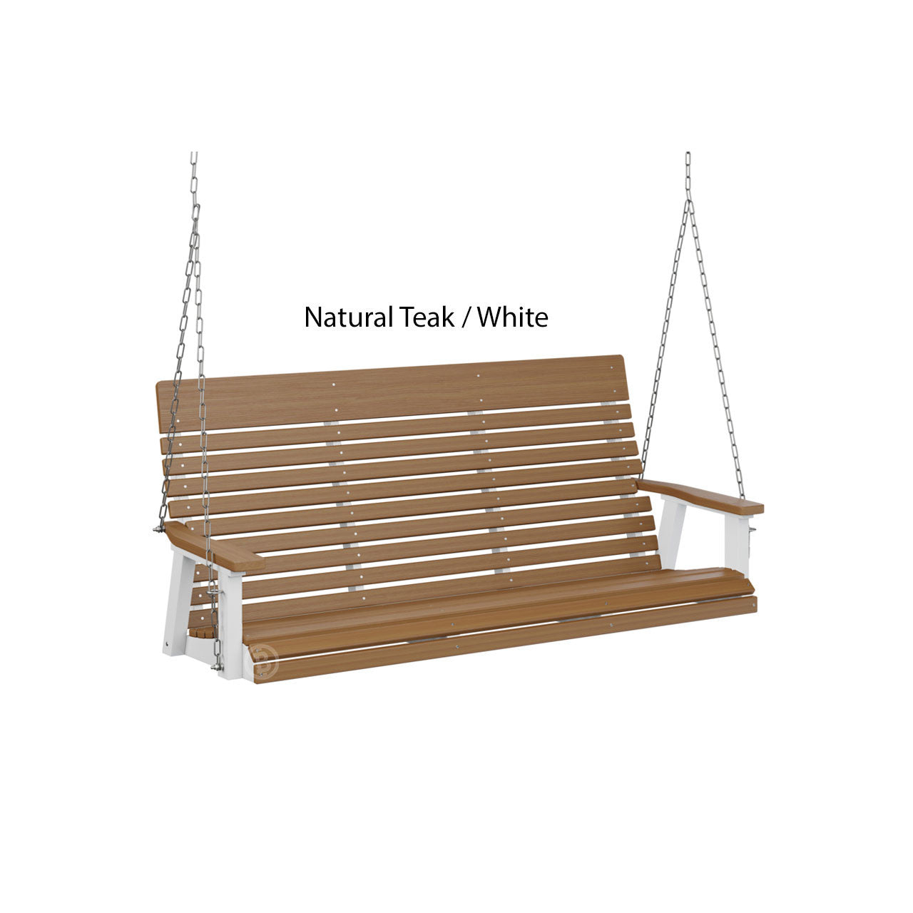 Berlin Gardens Casual-Back Three Seat Swing