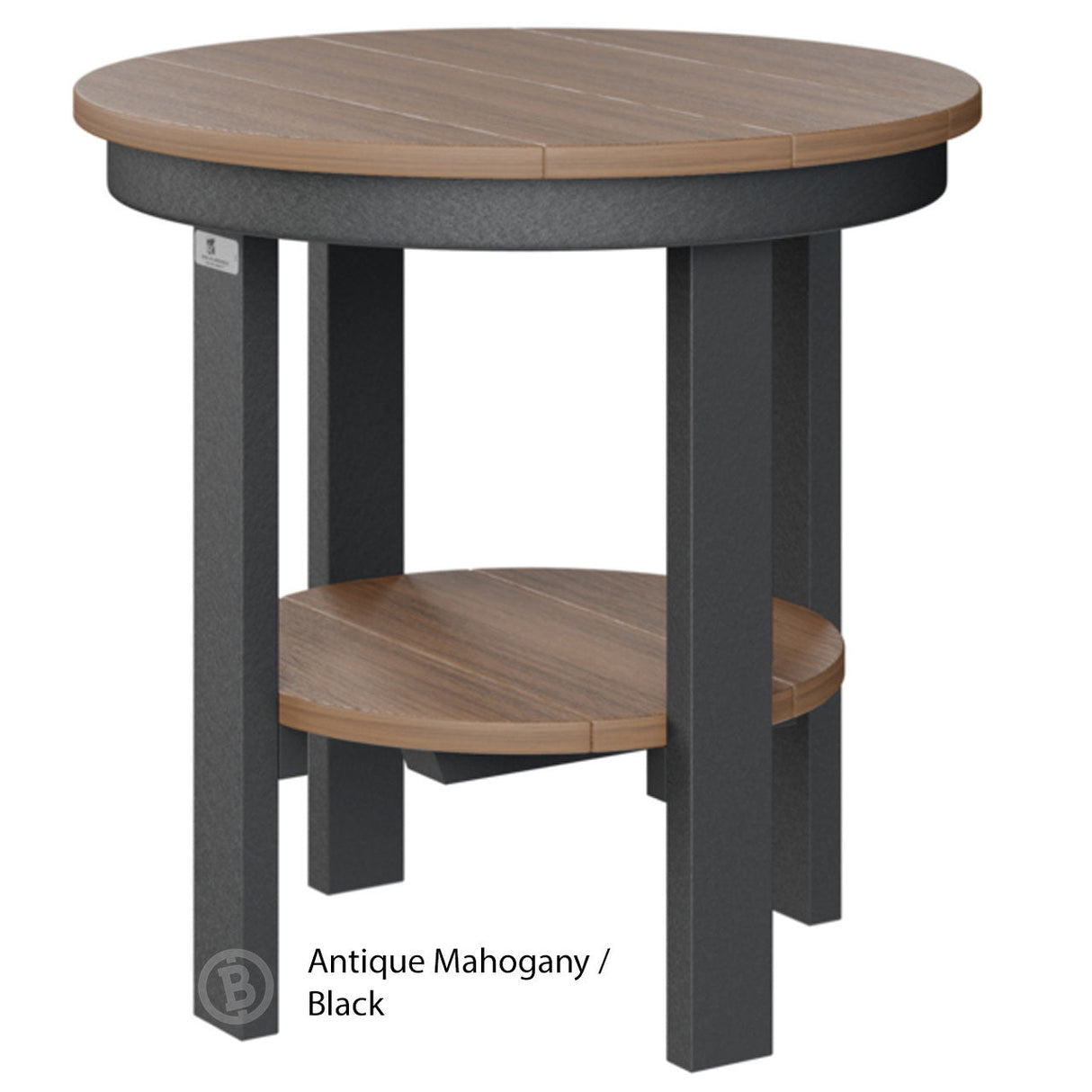 Berlin Gardens Round End Table Dining Height
