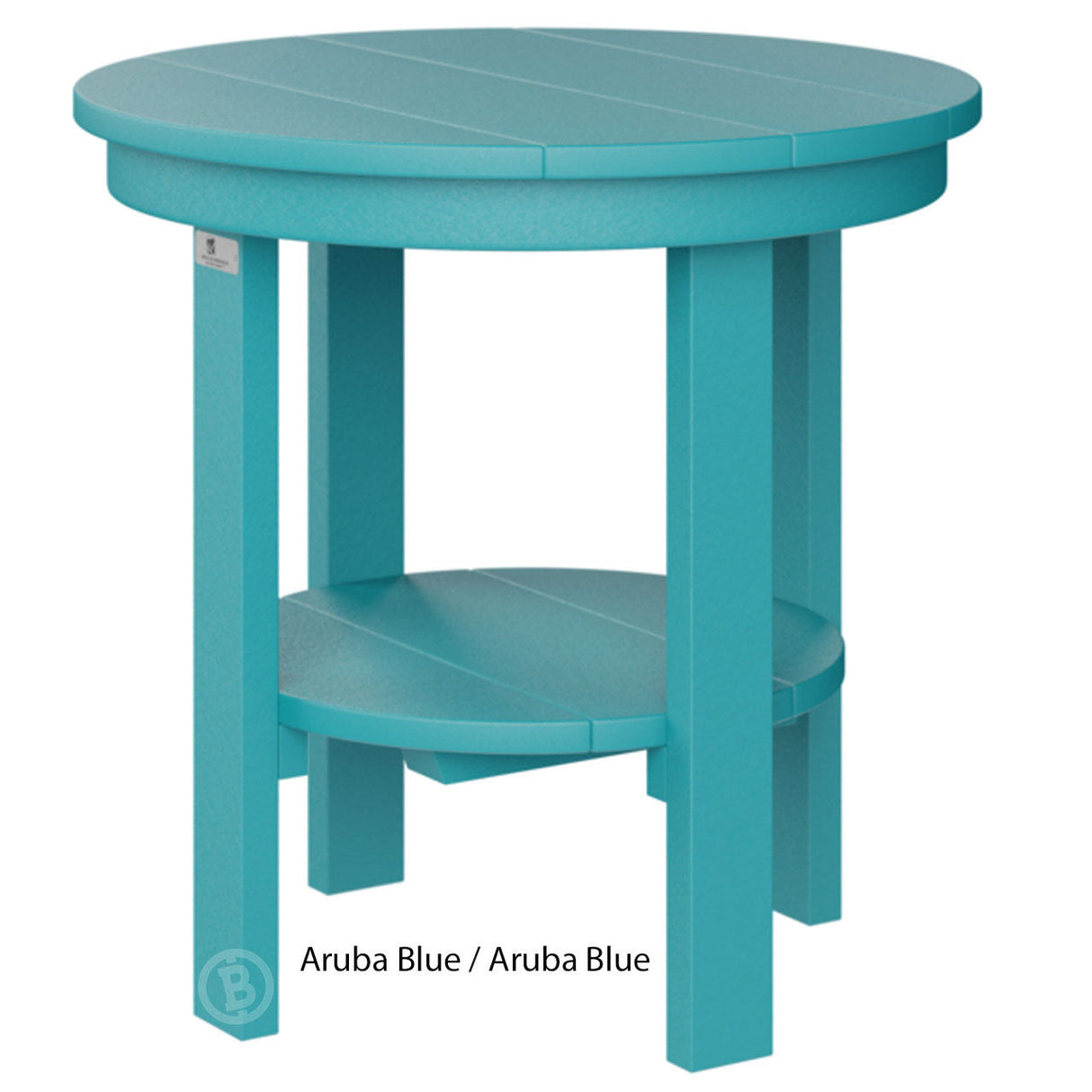 Berlin Gardens Round End Table Dining Height