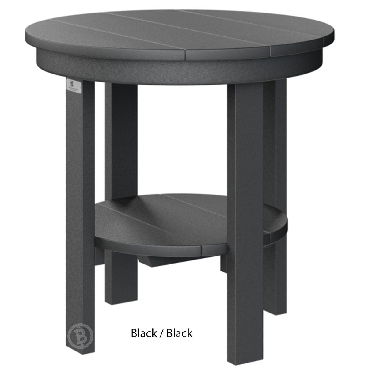 Berlin Gardens Round End Table Dining Height