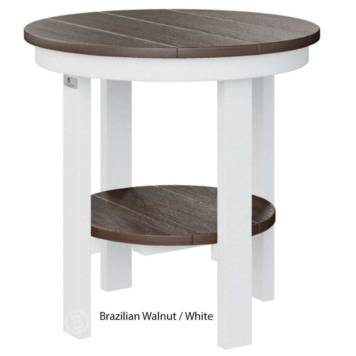 Berlin Gardens Round End Table Dining Height