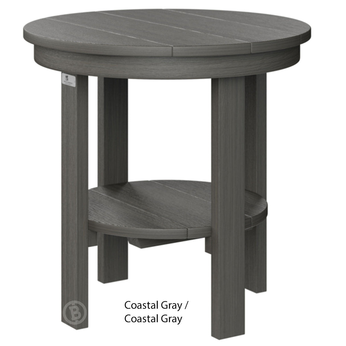 Berlin Gardens Round End Table Dining Height