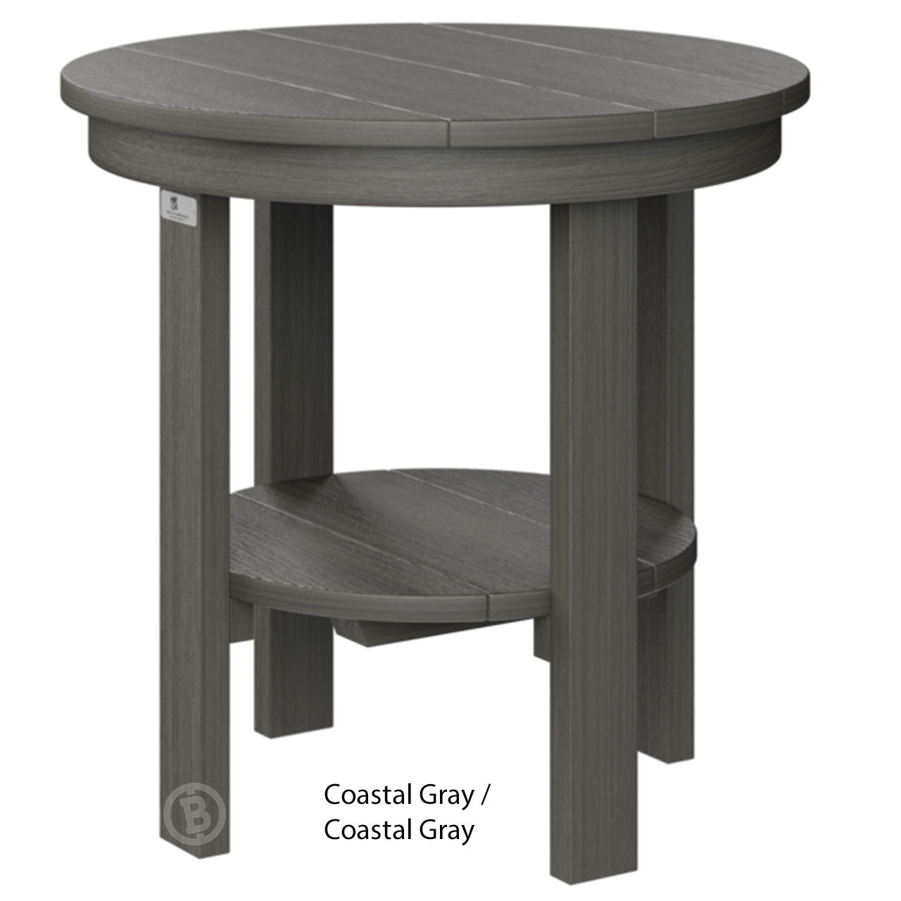 Berlin Gardens Round End Table Dining Height