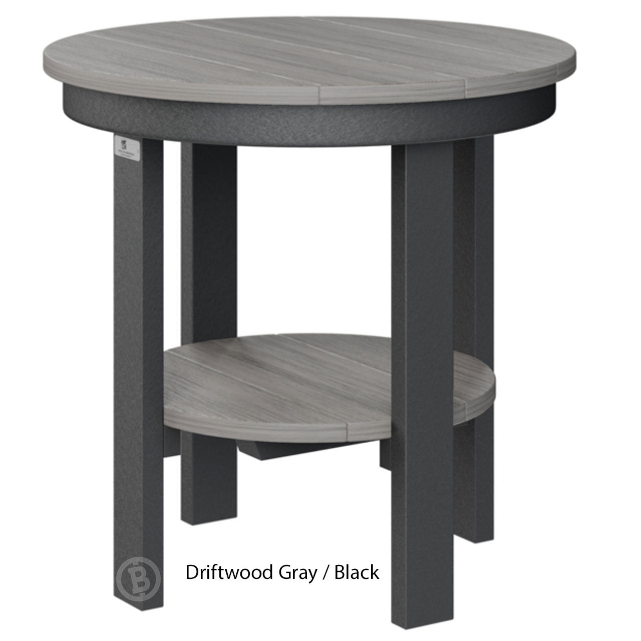 Berlin Gardens Round End Table Dining Height
