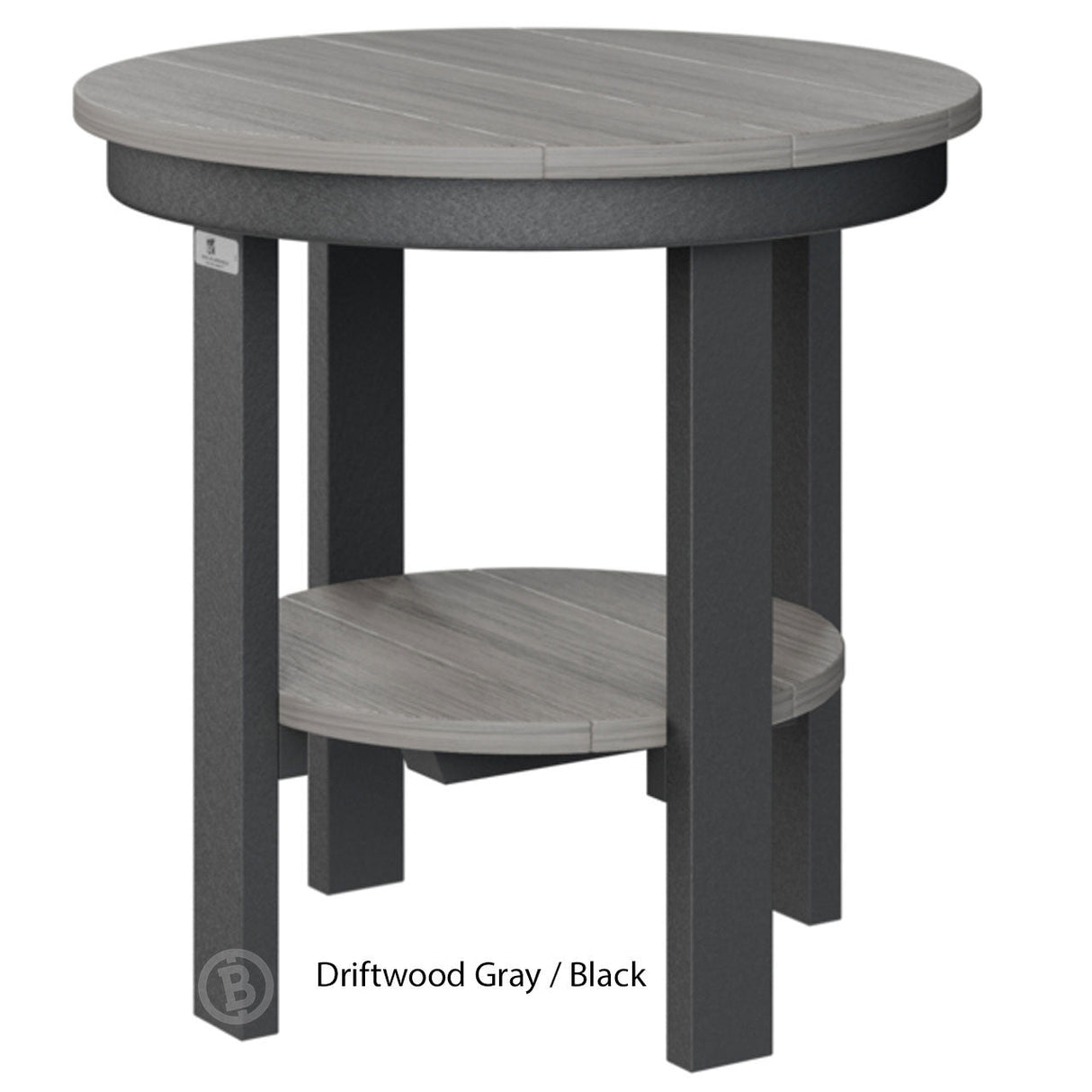 Berlin Gardens Round End Table Dining Height