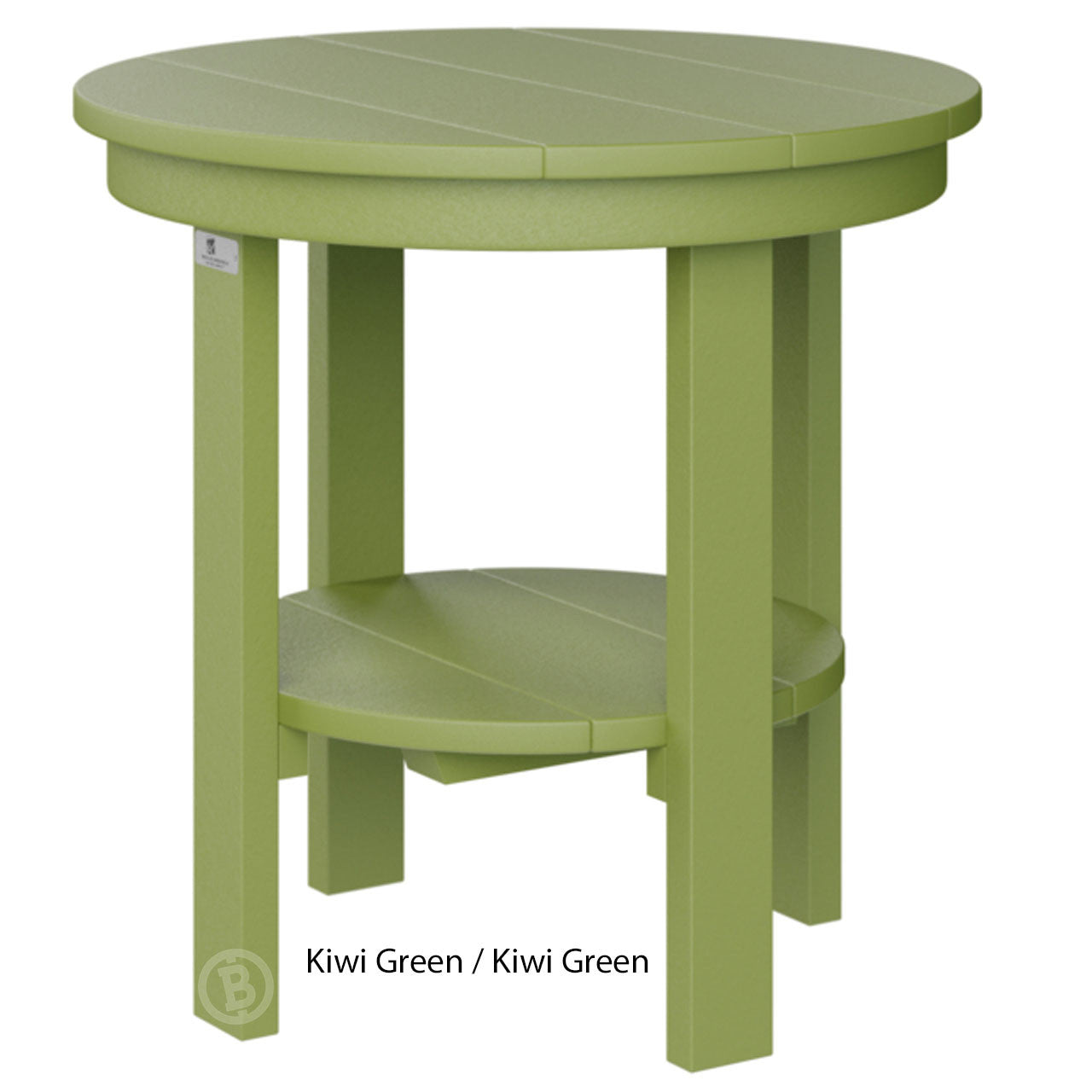 Berlin Gardens Round End Table Dining Height