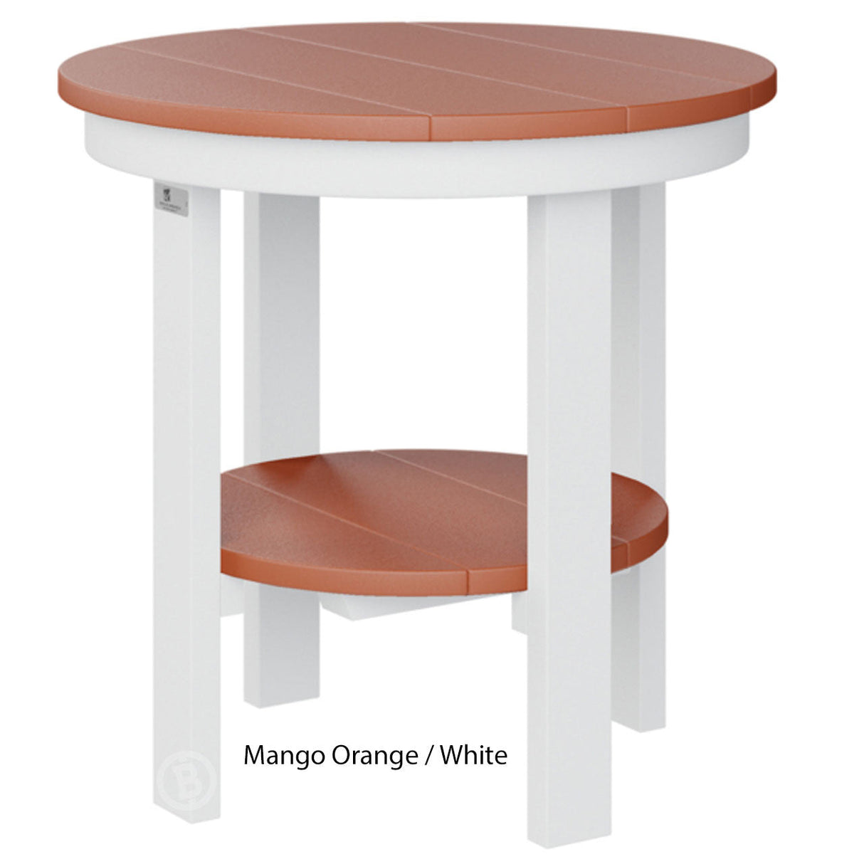Berlin Gardens Round End Table Dining Height