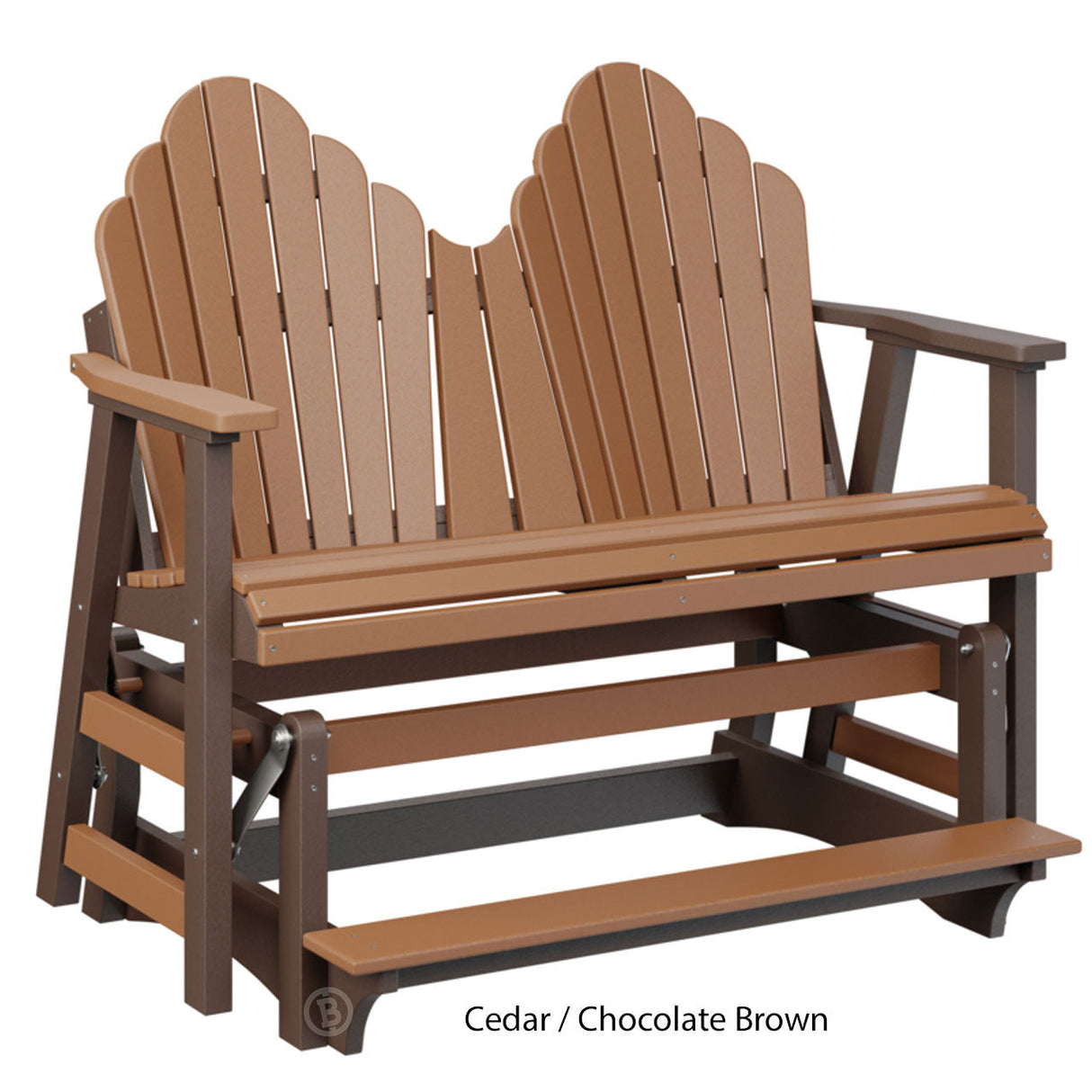 Berlin Gardens Cozi-Back Double Counter Glider