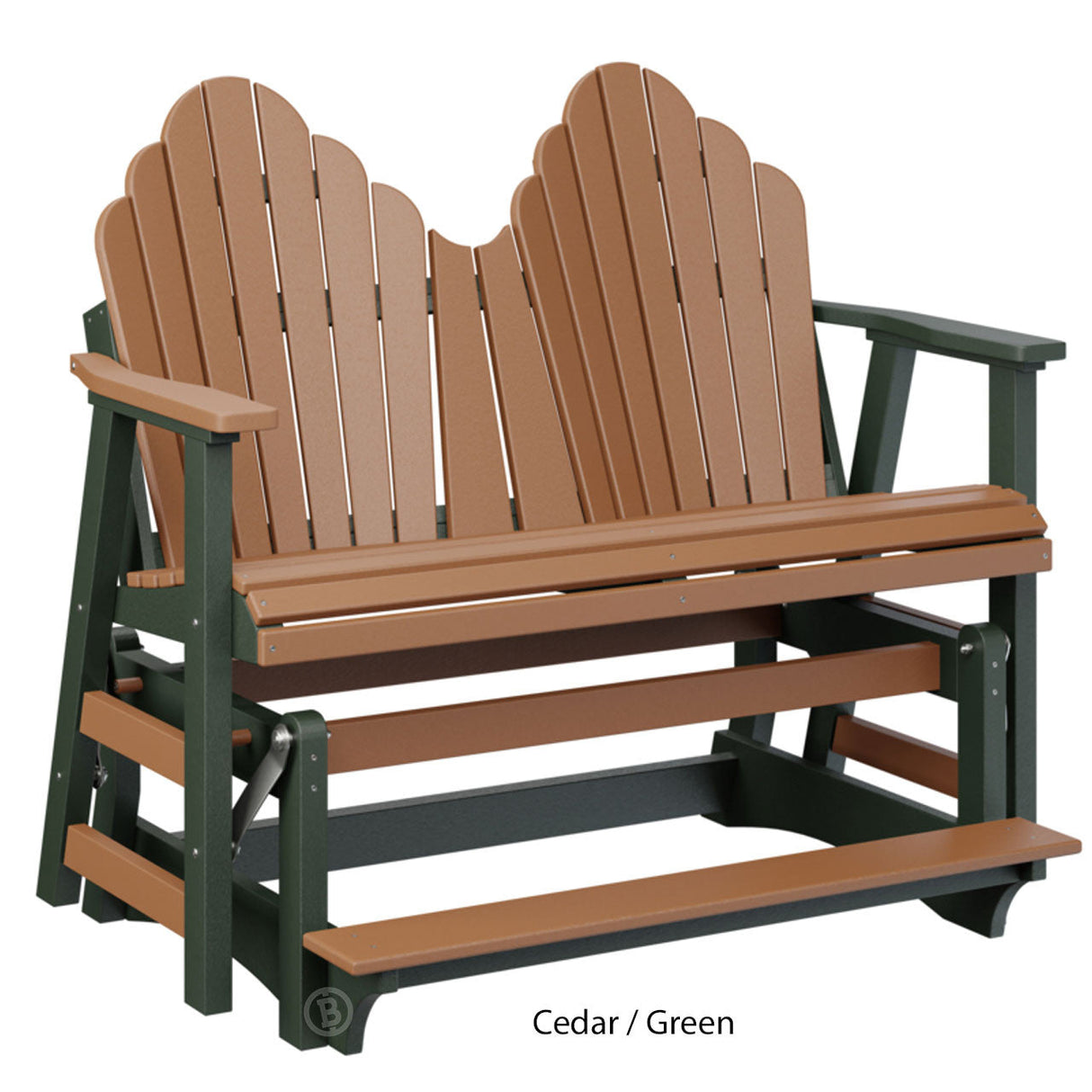 Berlin Gardens Cozi-Back Double Counter Glider
