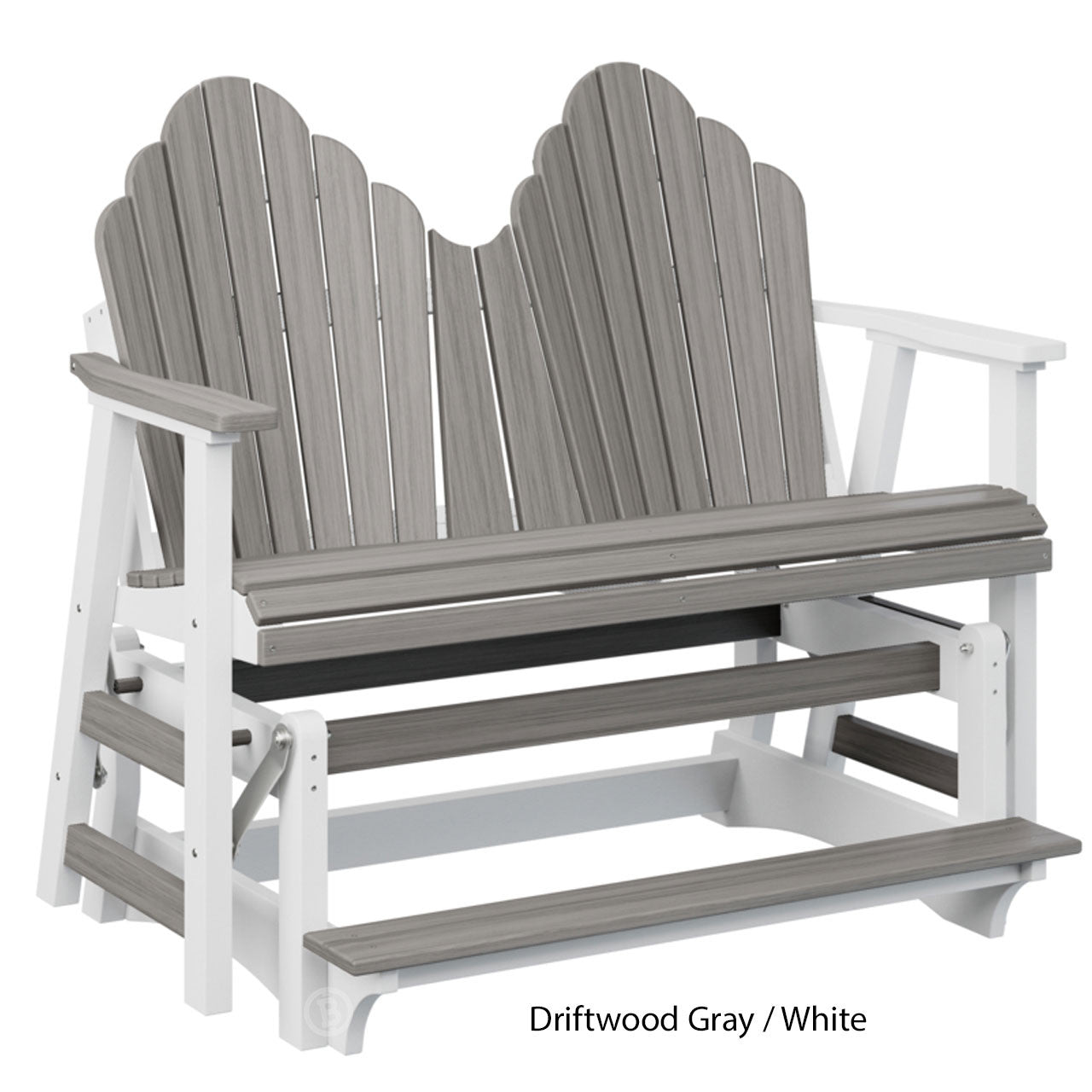 Berlin Gardens Cozi-Back Double Counter Glider