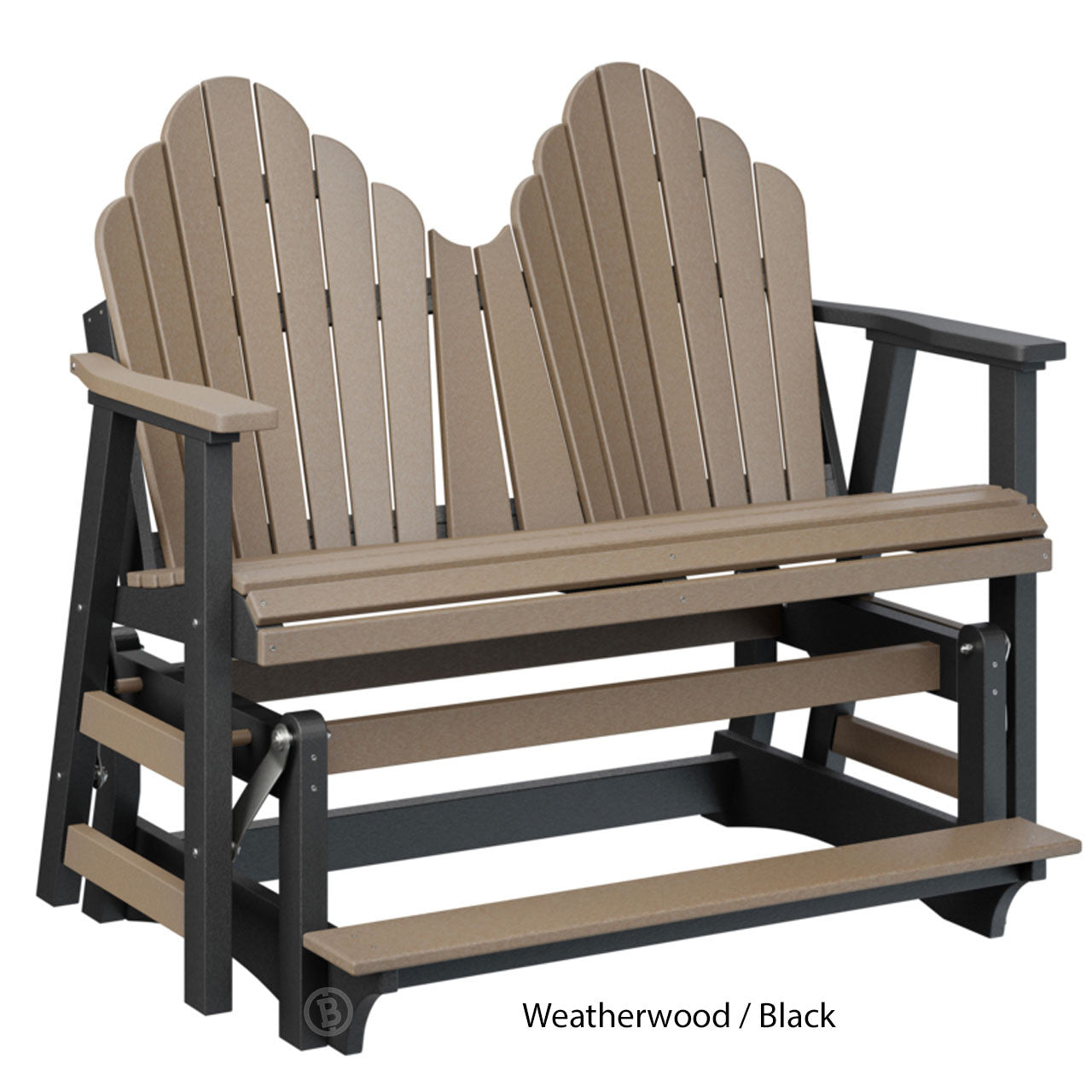 Berlin Gardens Cozi-Back Double Counter Glider