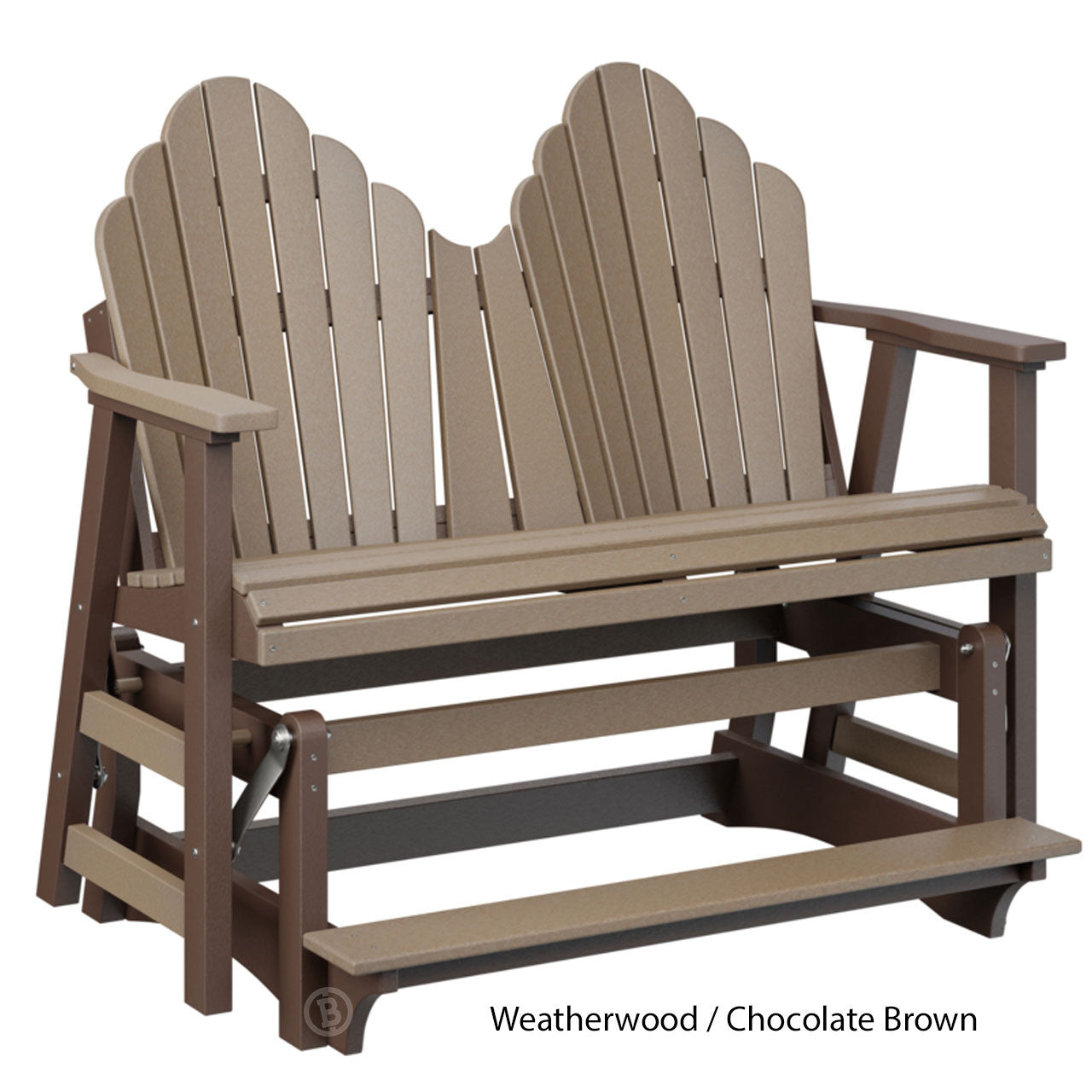 Berlin Gardens Cozi-Back Double Counter Glider