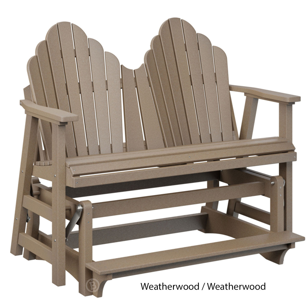 Berlin Gardens Cozi-Back Double Counter Glider