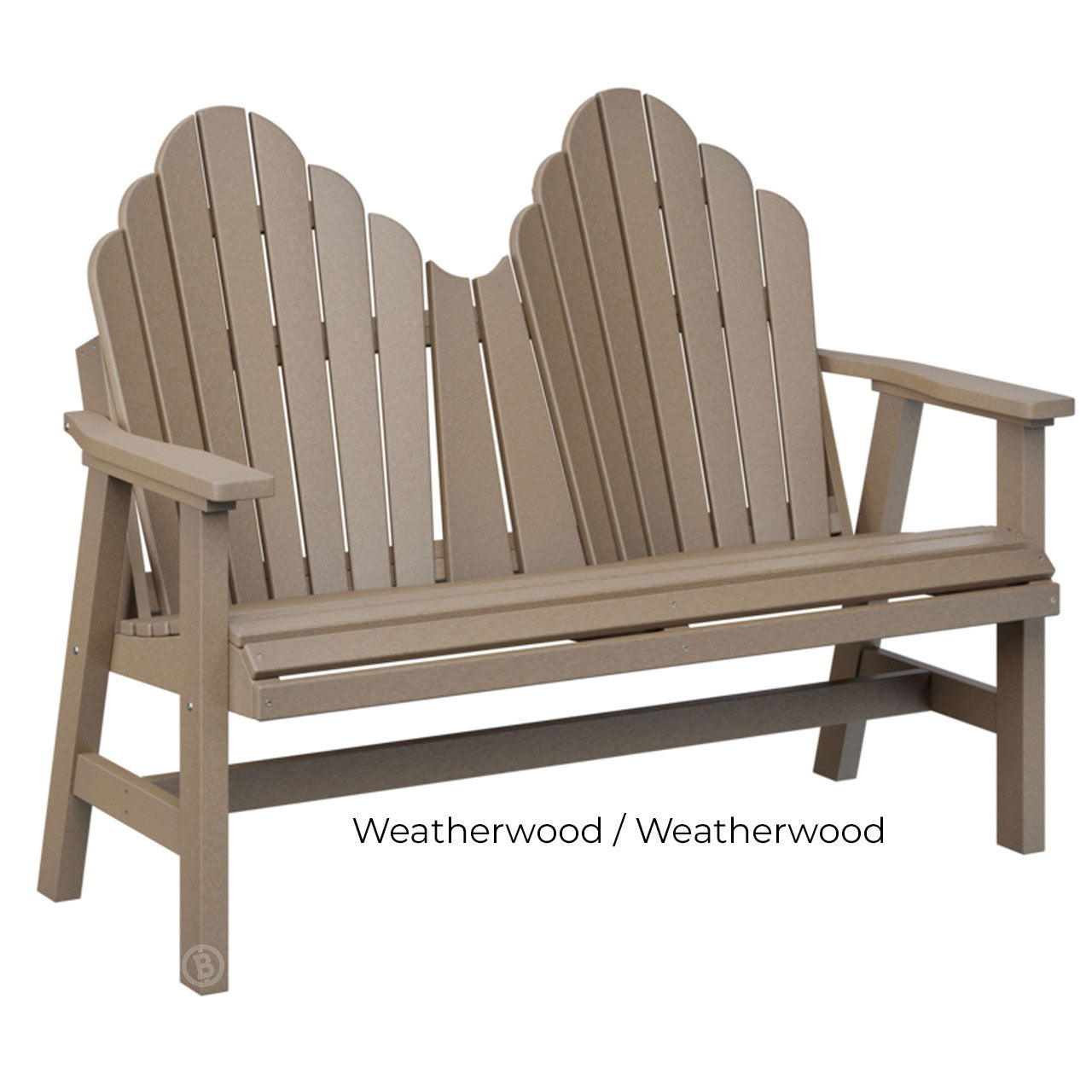 Berlin Gardens Cozi-Back Loveseat