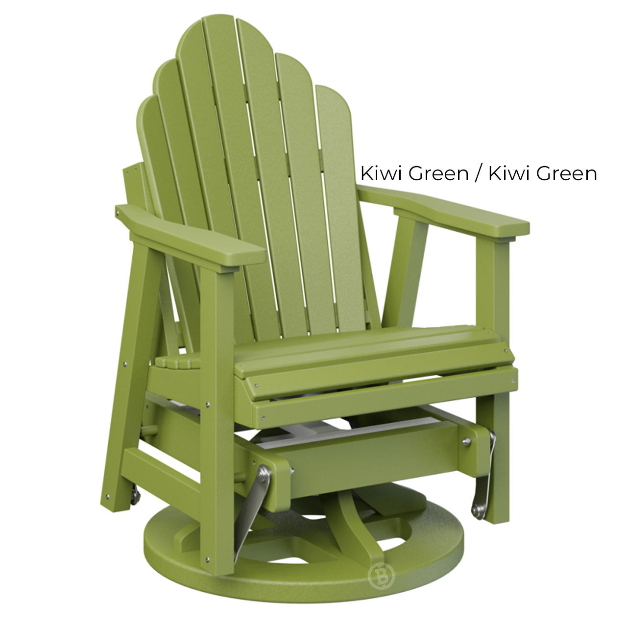 Berlin Gardens Cozi-Back Swivel Glider