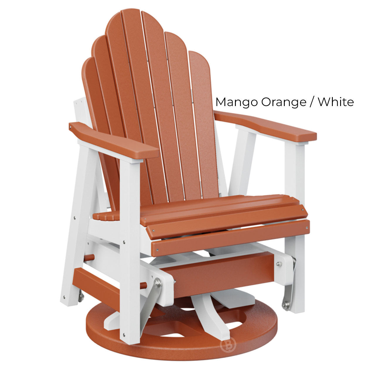 Berlin Gardens Cozi-Back Swivel Glider