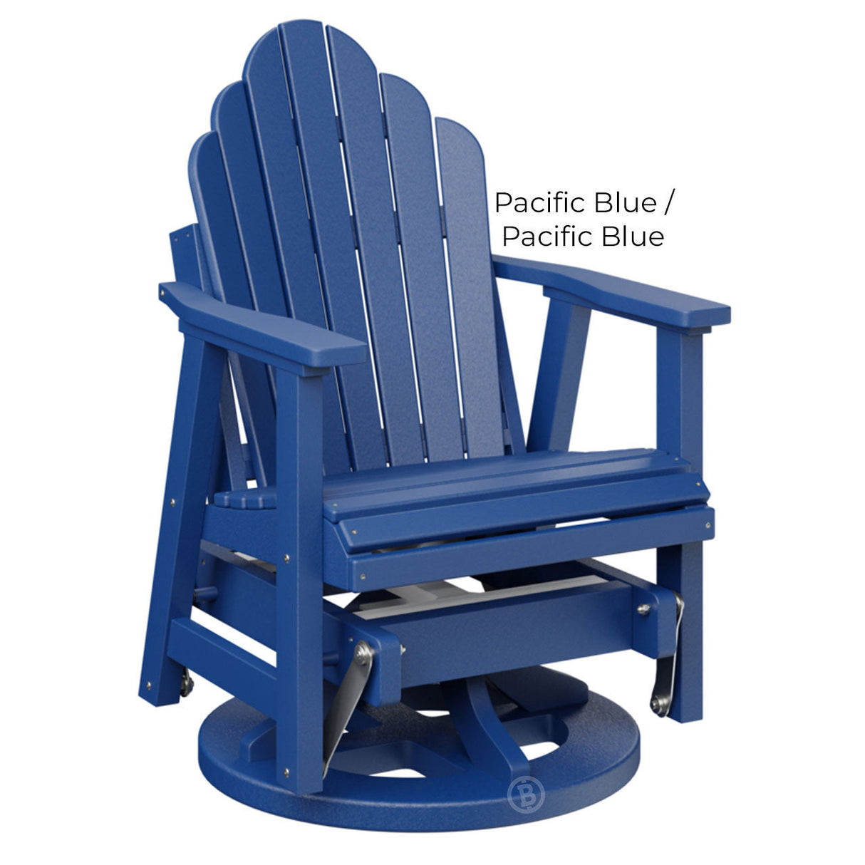 Berlin Gardens Cozi-Back Swivel Glider