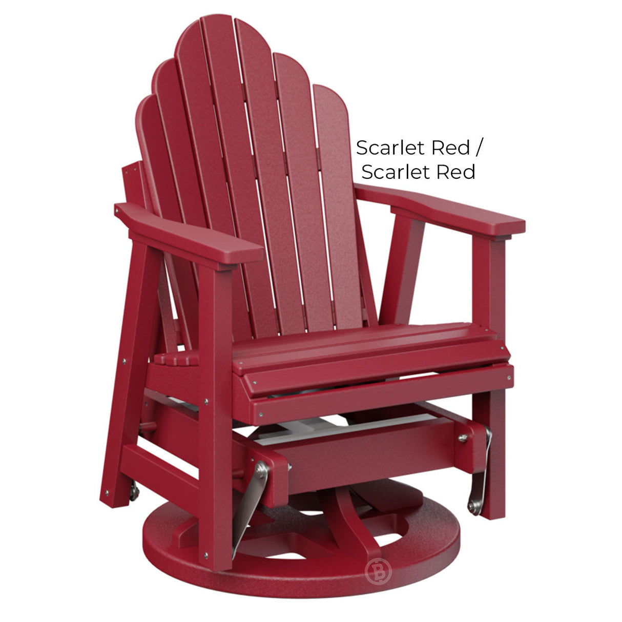 Berlin Gardens Cozi-Back Swivel Glider