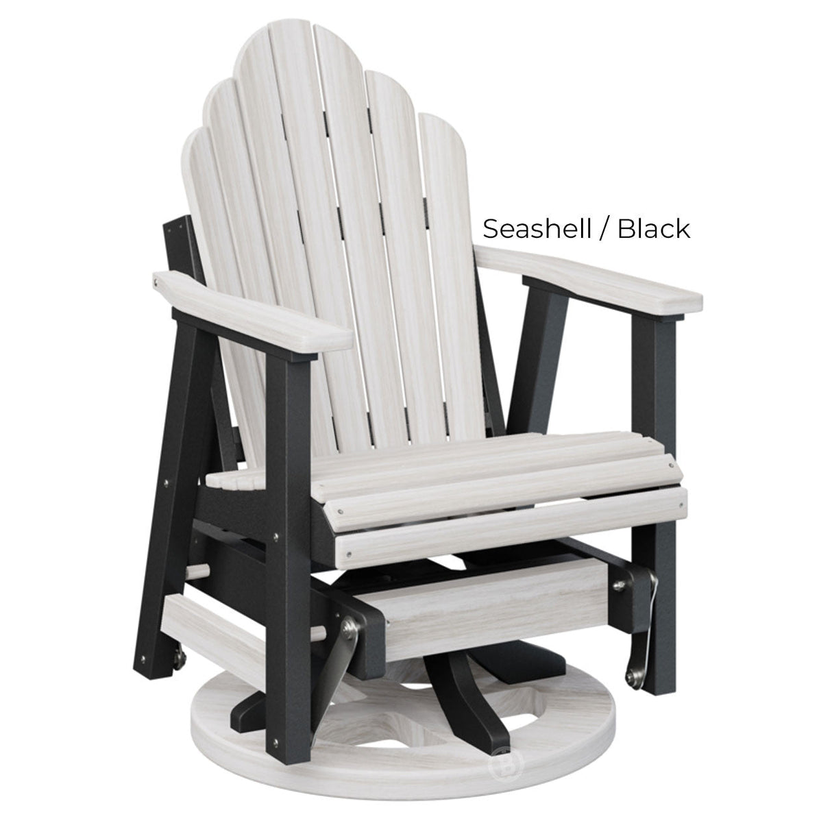 Berlin Gardens Cozi-Back Swivel Glider