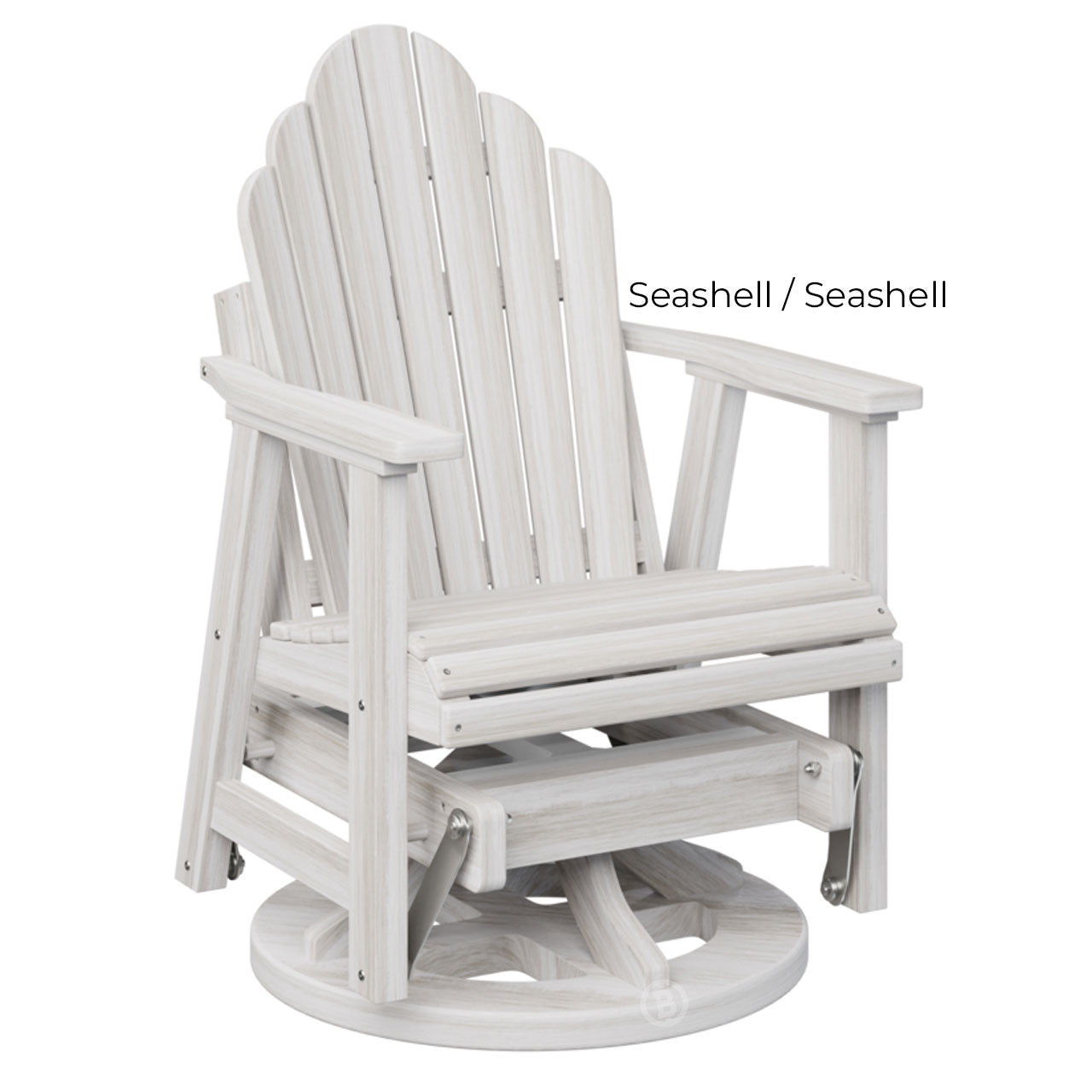 Berlin Gardens Cozi-Back Swivel Glider