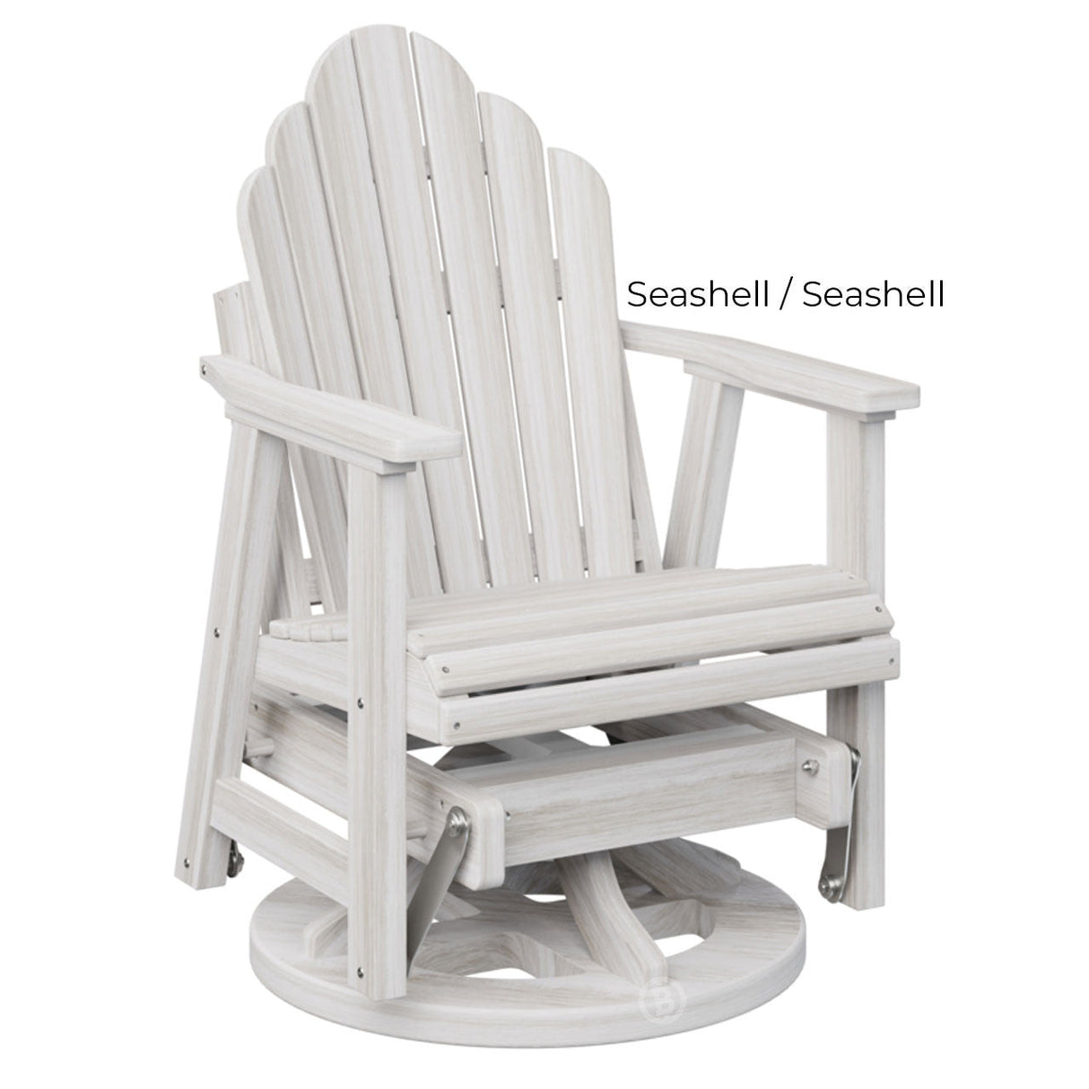 Berlin Gardens Cozi-Back Swivel Glider