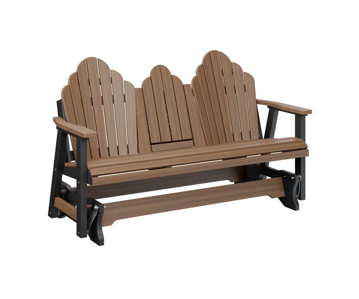 Berlin Gardens Cozi-Back Three Seat Glider w/Console