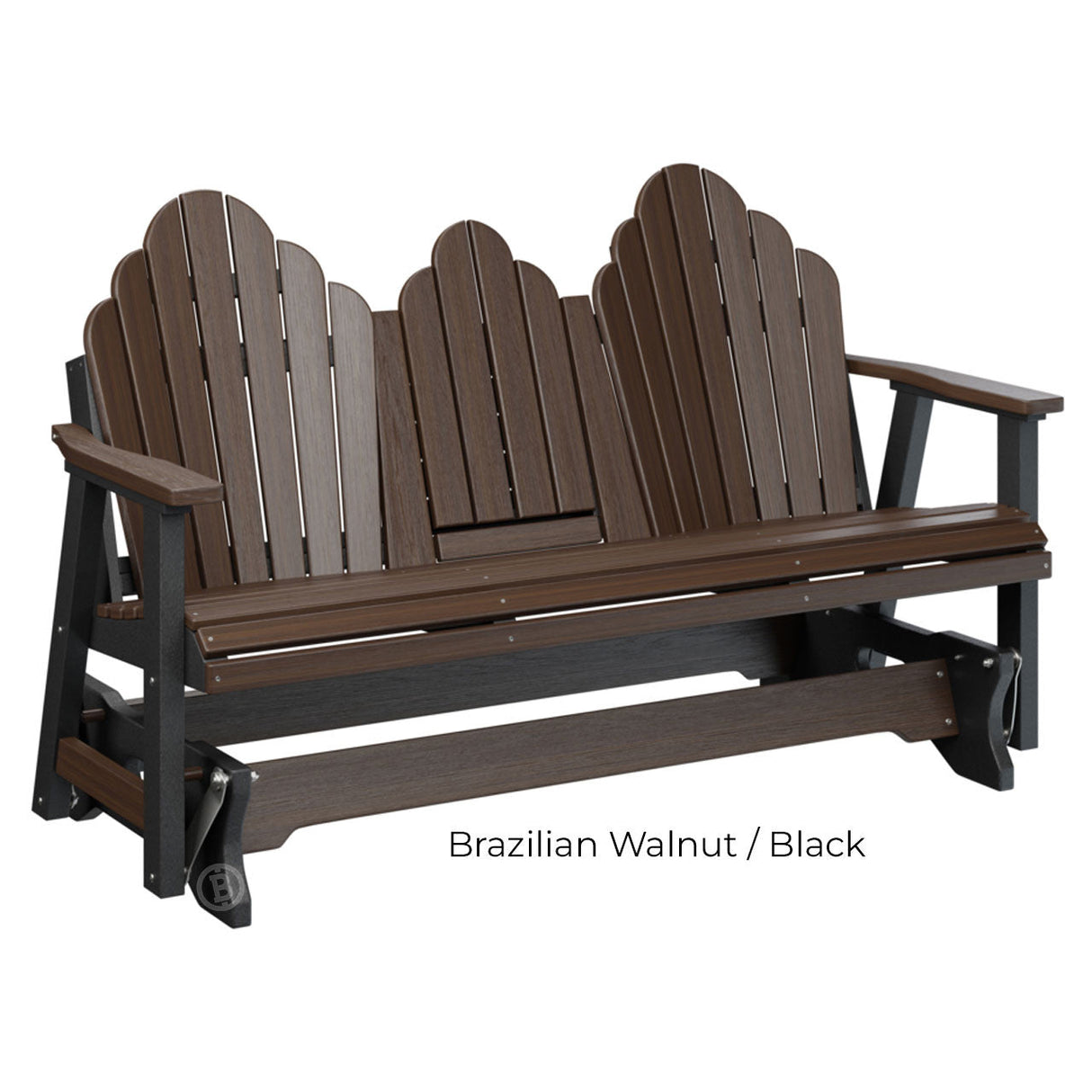 Berlin Gardens Cozi-Back Three Seat Glider w/Console