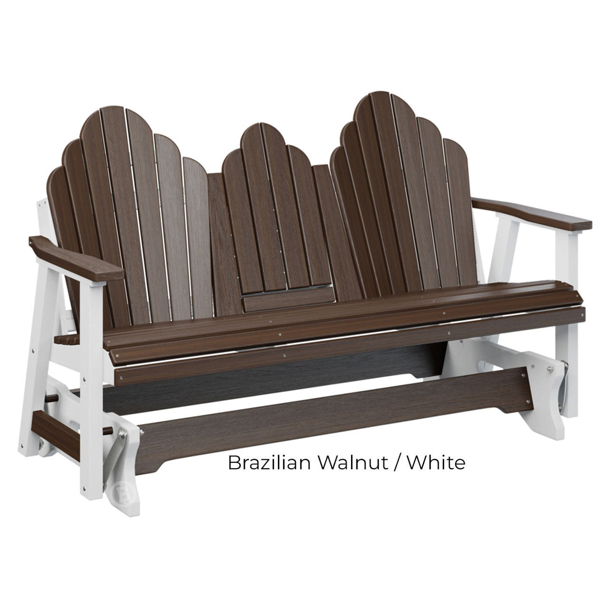 Berlin Gardens Cozi-Back Three Seat Glider w/Console