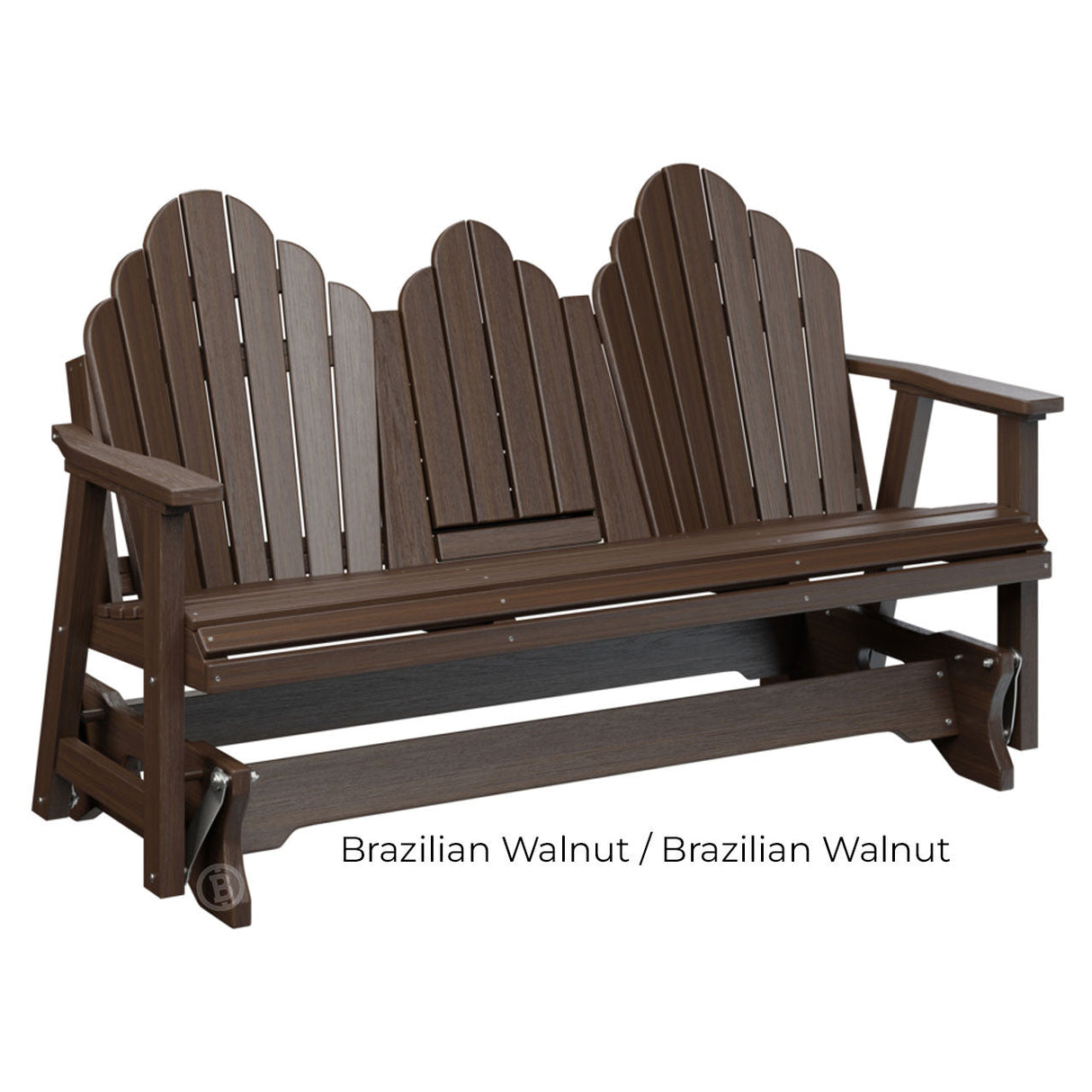 Berlin Gardens Cozi-Back Three Seat Glider w/Console