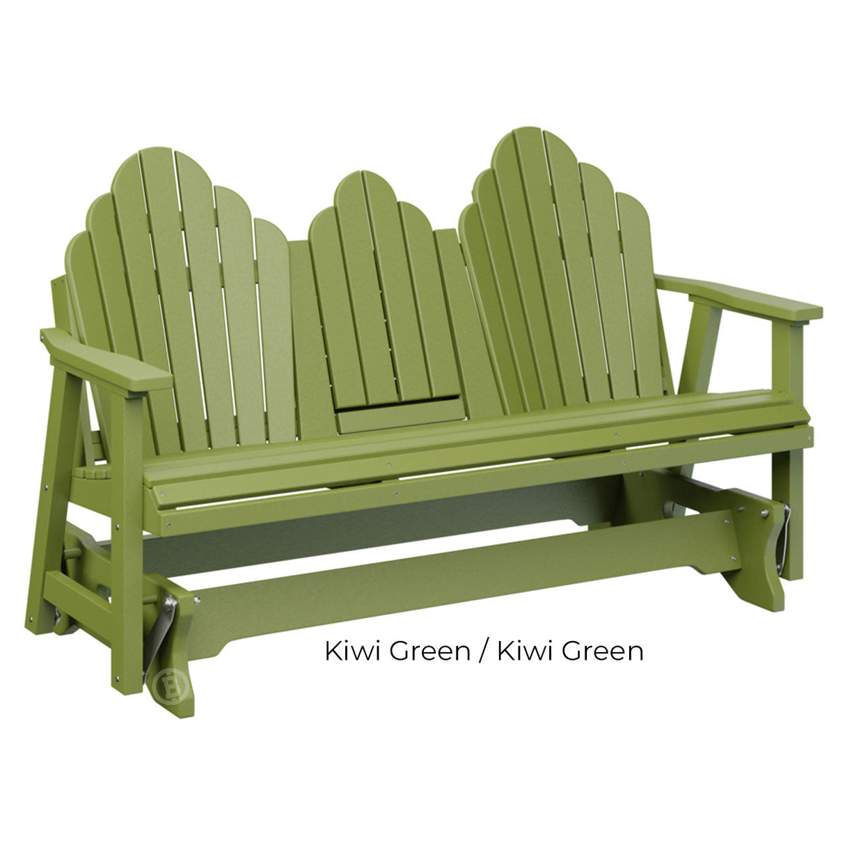 Berlin Gardens Cozi-Back Three Seat Glider w/Console