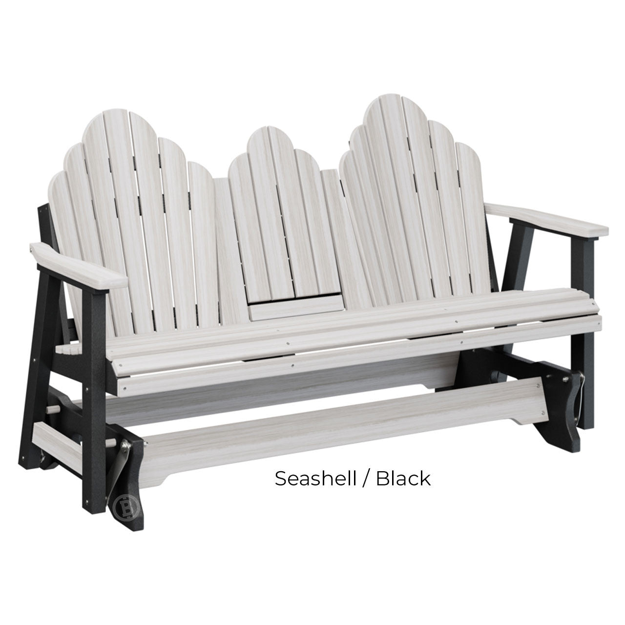 Berlin Gardens Cozi-Back Three Seat Glider w/Console