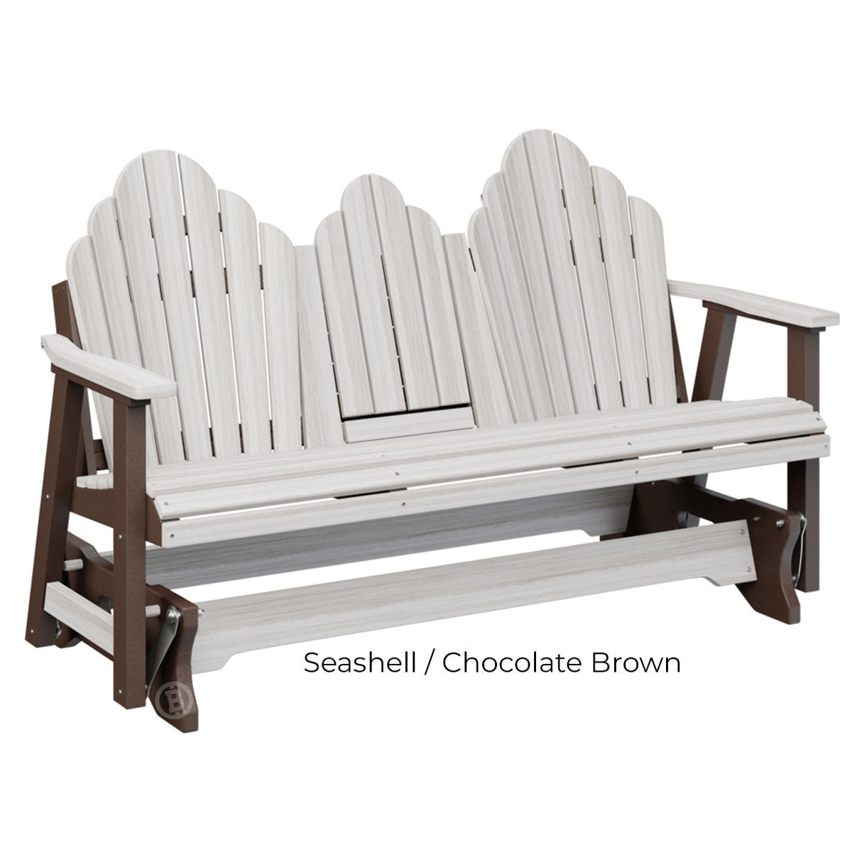 Berlin Gardens Cozi-Back Three Seat Glider w/Console