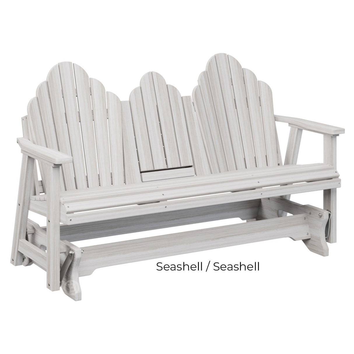 Berlin Gardens Cozi-Back Three Seat Glider w/Console