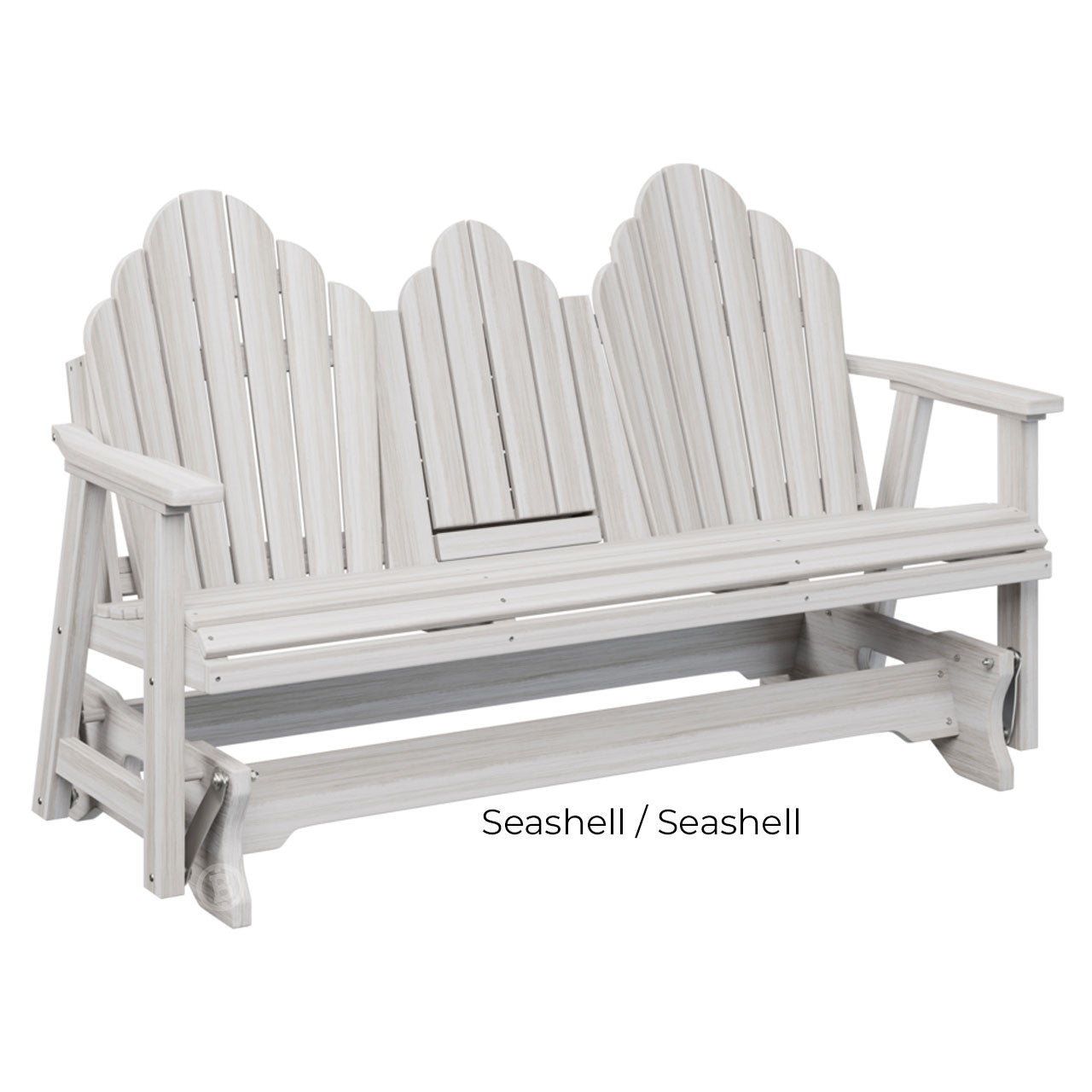 Berlin Gardens Cozi-Back Three Seat Glider w/Console