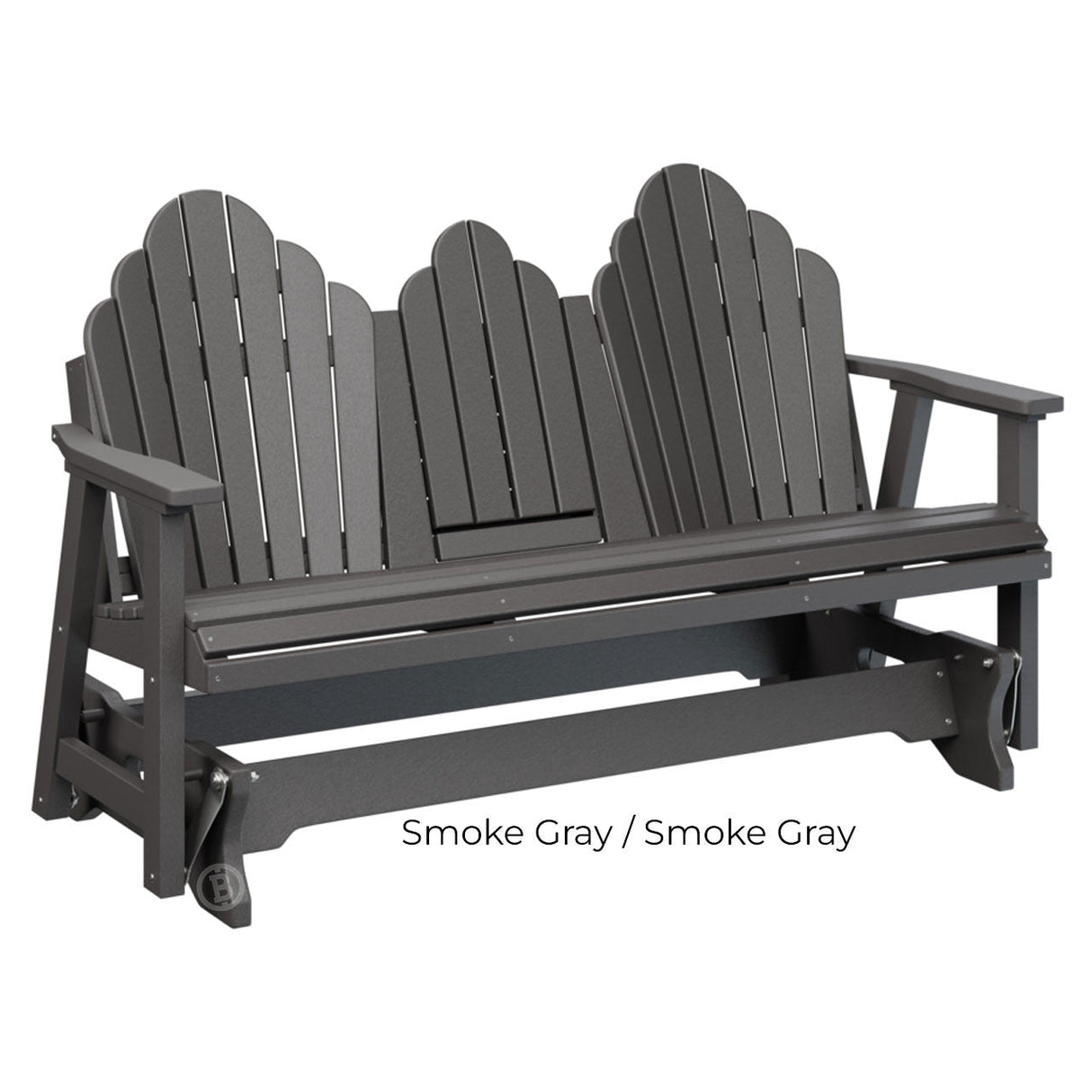 Berlin Gardens Cozi-Back Three Seat Glider w/Console