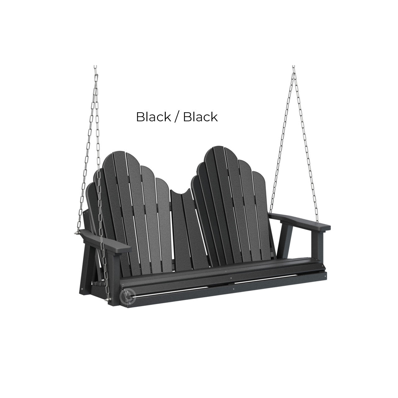 Berlin Gardens Cozi-Back Double Swing (Stainless Chains)