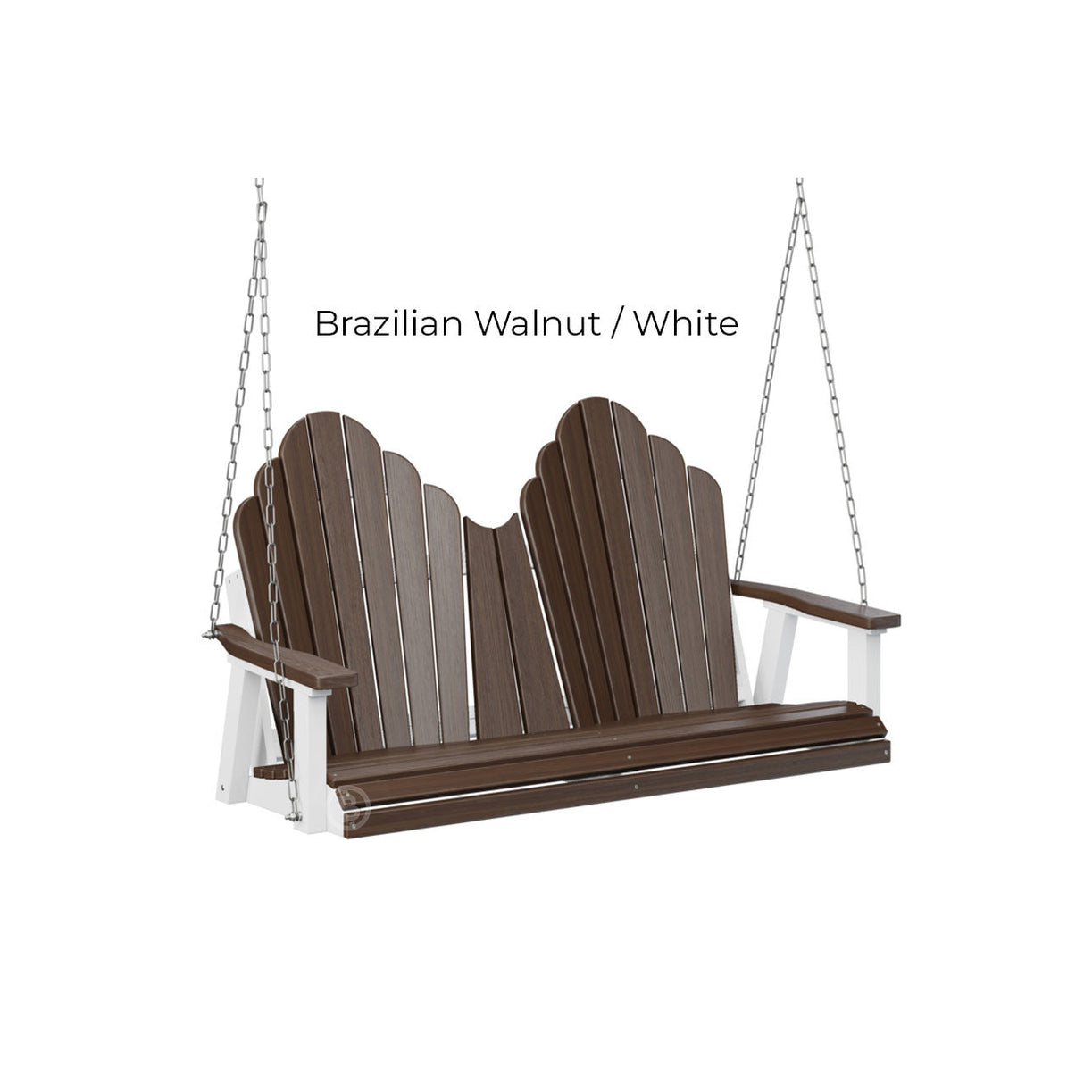 Berlin Gardens Cozi-Back Double Swing (Stainless Chains)